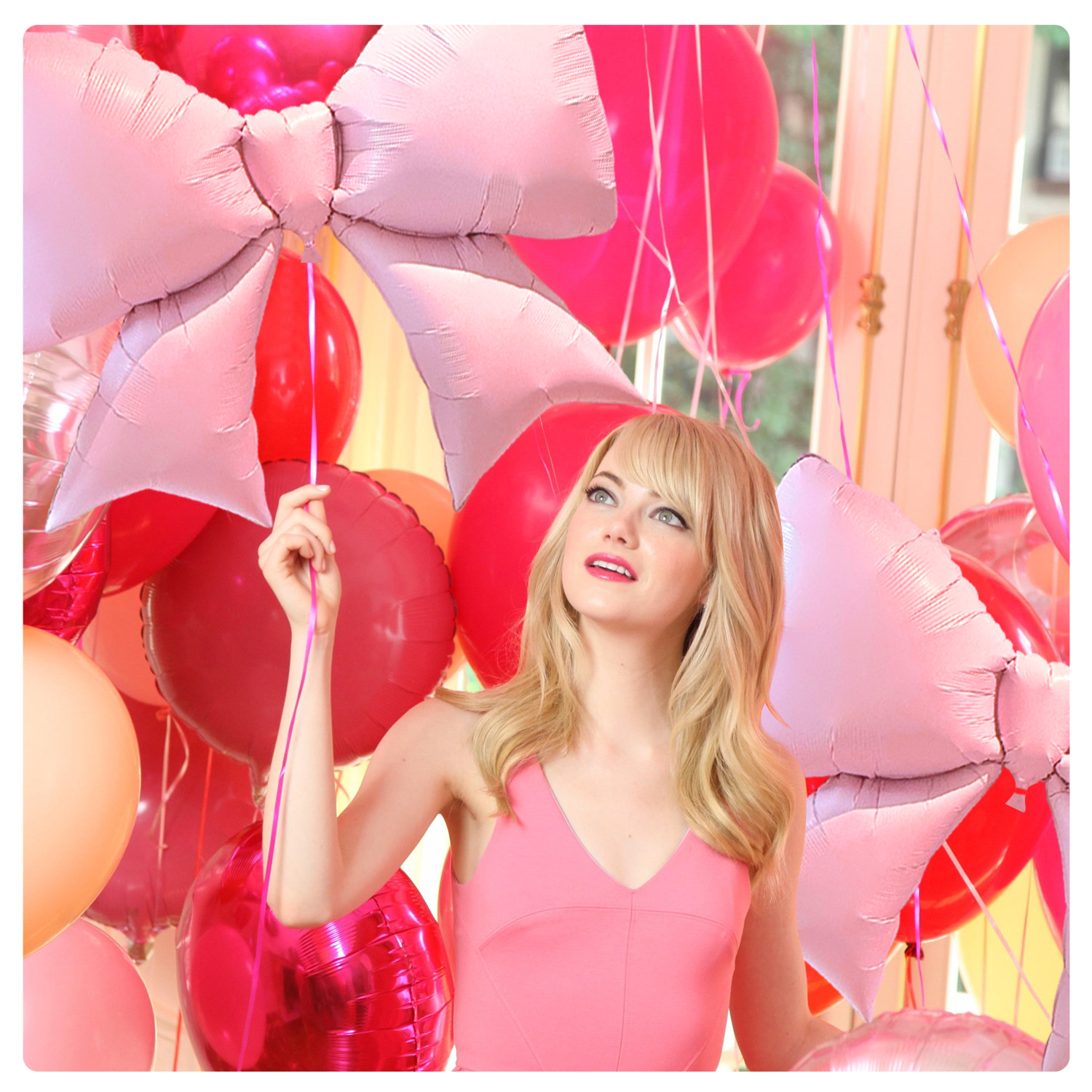 Style-Carry Giant Bow Balloons Party Decorations (Pink, 5 Pack, 29 in) 3fn0g