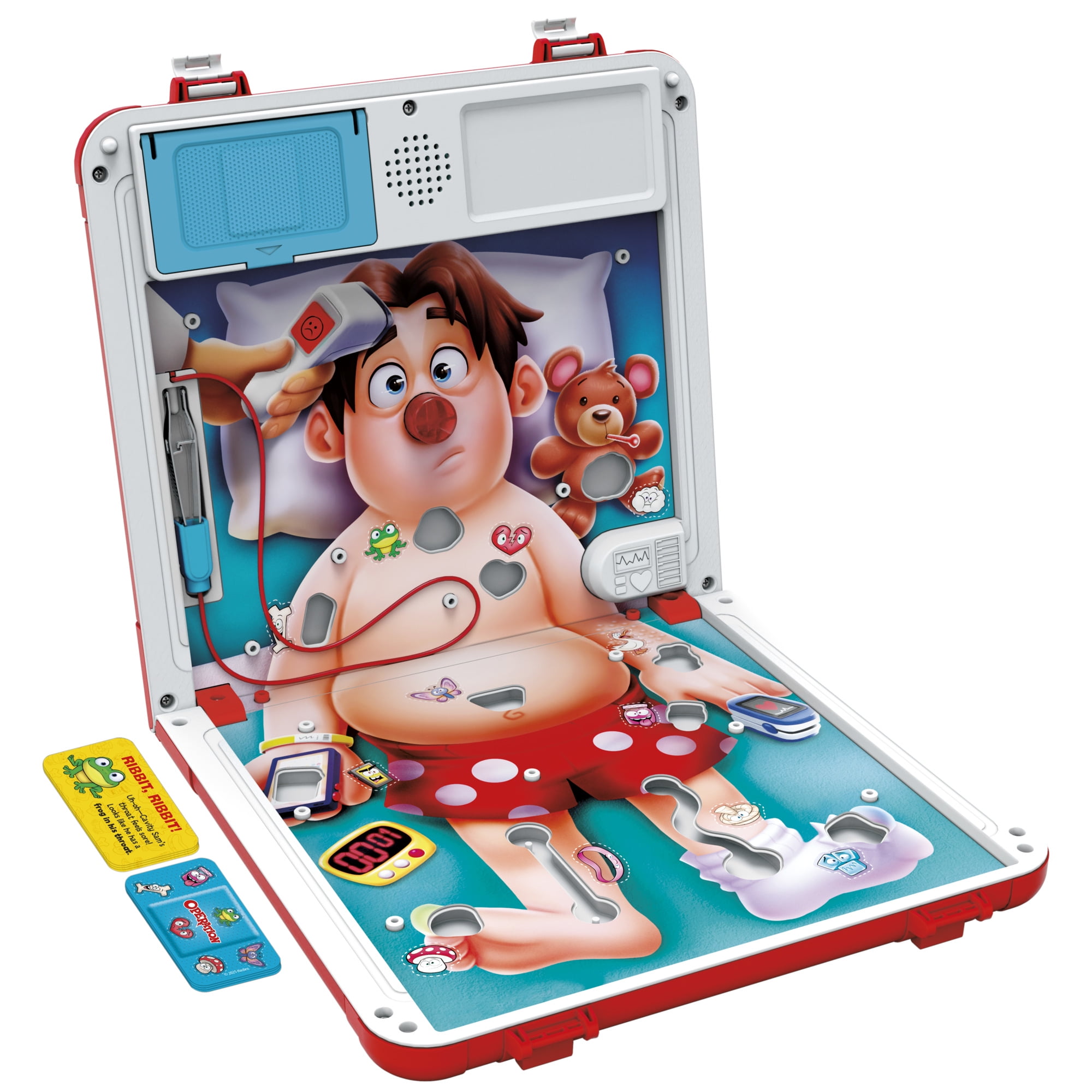 Operation Electronic Board Game with Carrying Case and Storage (1 Game Set) 9kxtw