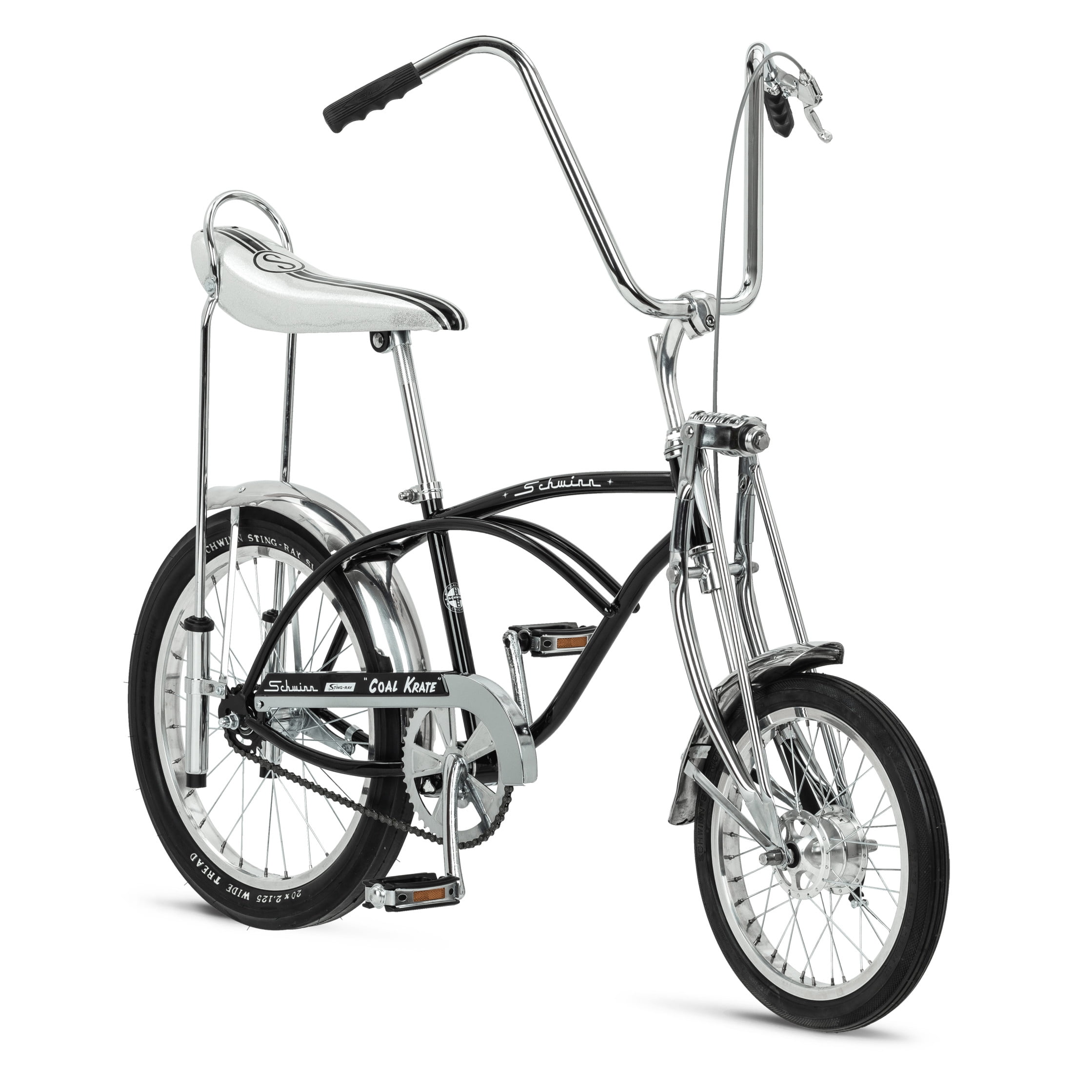 Schwinn Classic Coal Krate Vintage Style Bicycle (Black, 20 in) co6os