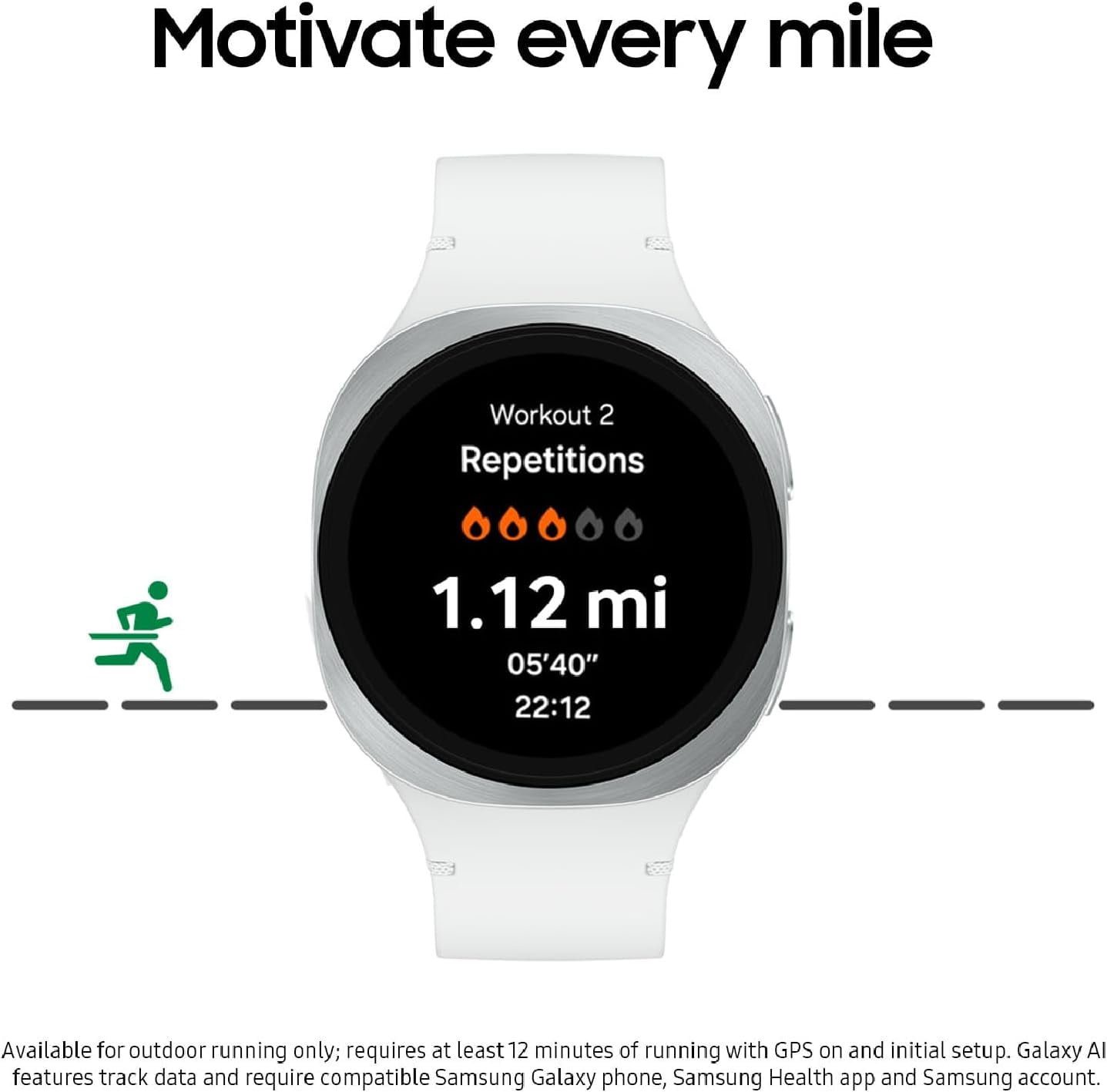 Samsung Galaxy Watch8 Smart Watch (Graphite, 44 in) yshkq
