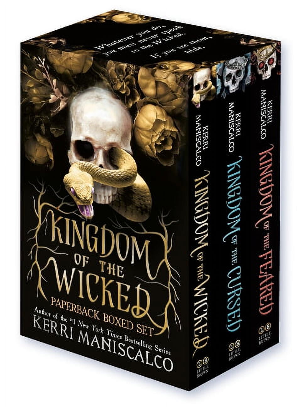 Kerri Maniscalco Kingdom of the Wicked Series Paperback Boxed Set (3-Book Collection) m4igz