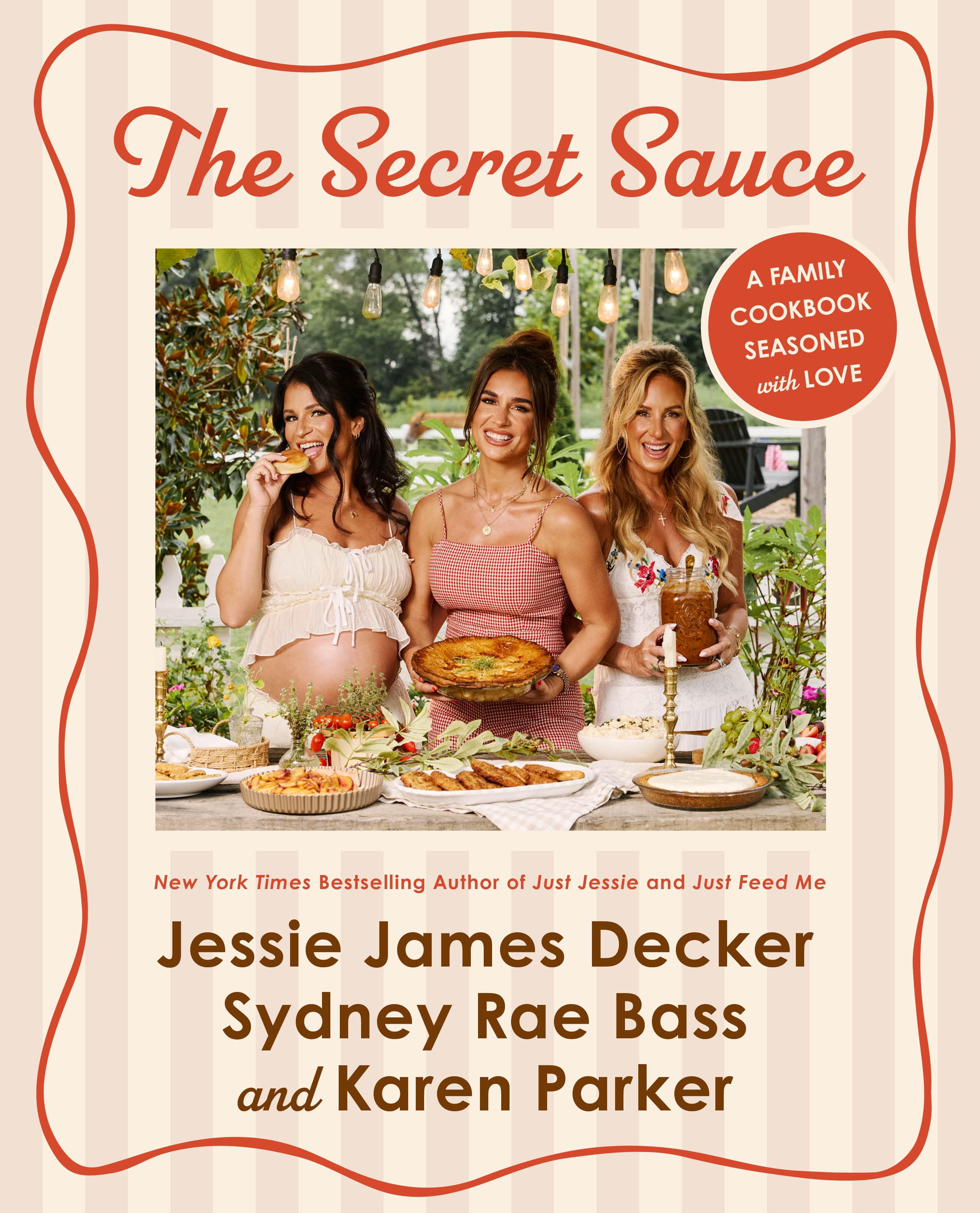 Jessie James Decker The Secret Sauce Family Cookbook Hardcover (320 Pages) vv9bn