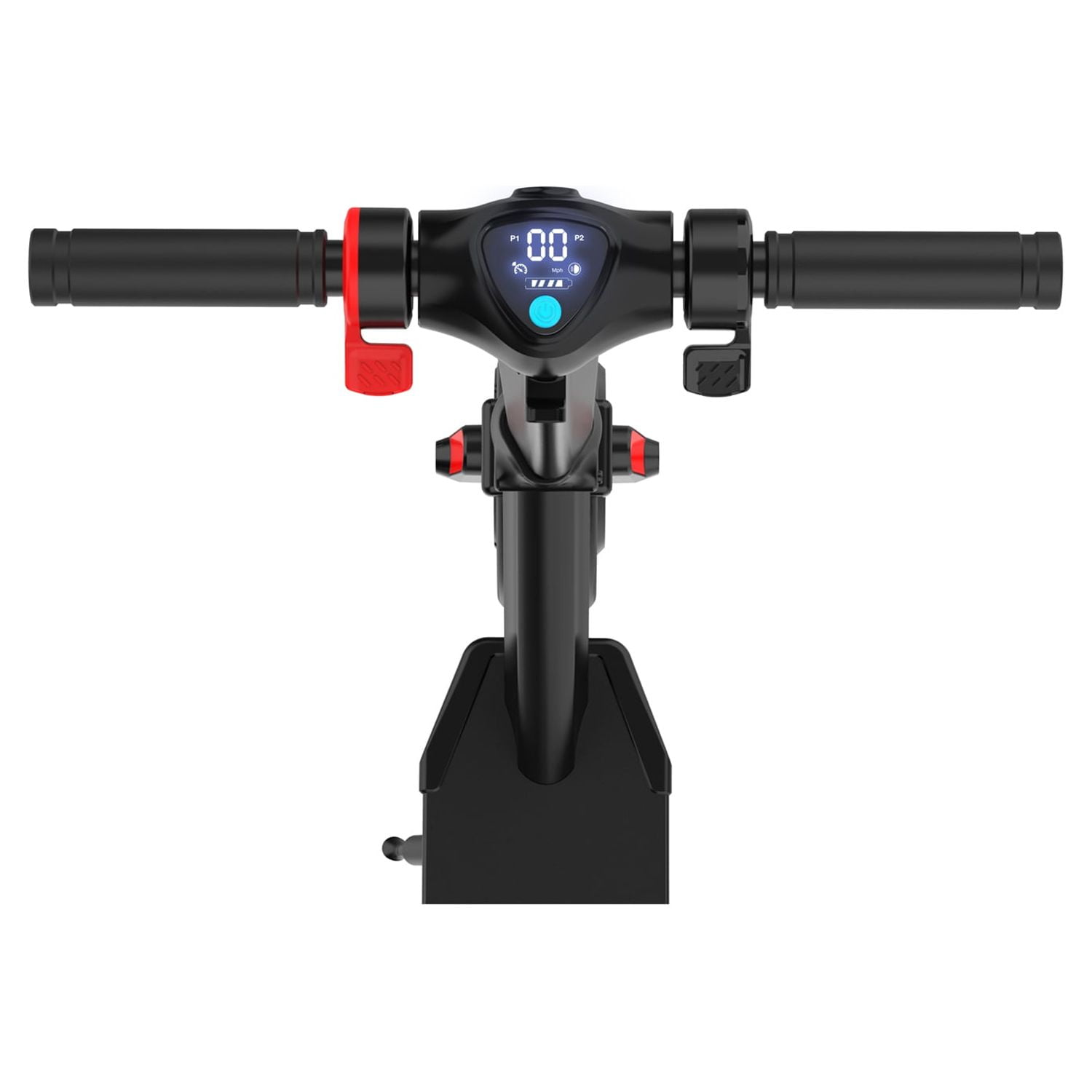 Hover-1 Eagle Electric Folding Scooter, Portable Commuter with Built-in Suspension and LED Headlight (Black, 20.88 lb) 3omum
