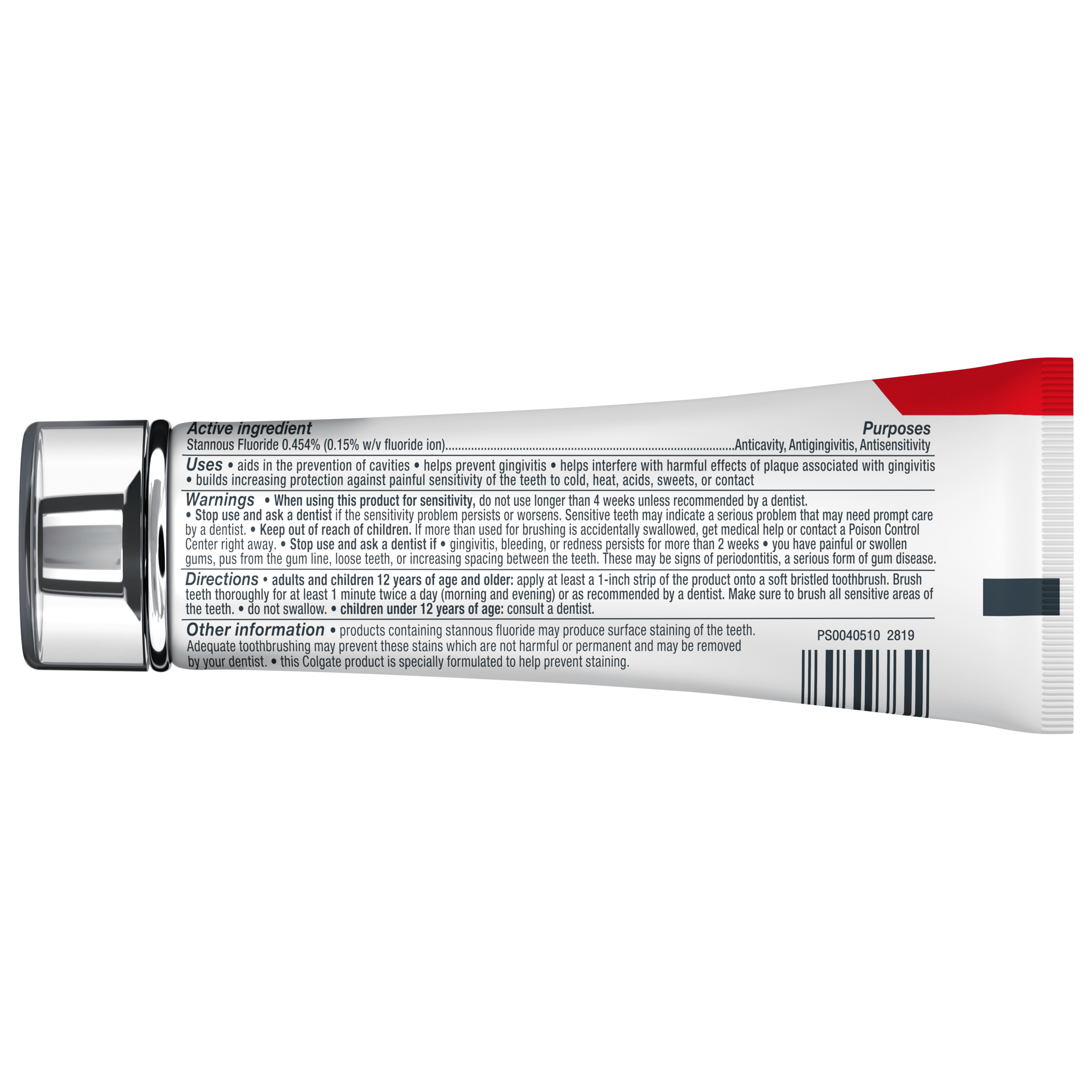 Colgate Total Plaque Pro Release Whitening Toothpaste (Mint, 3.0 oz) 8oebv