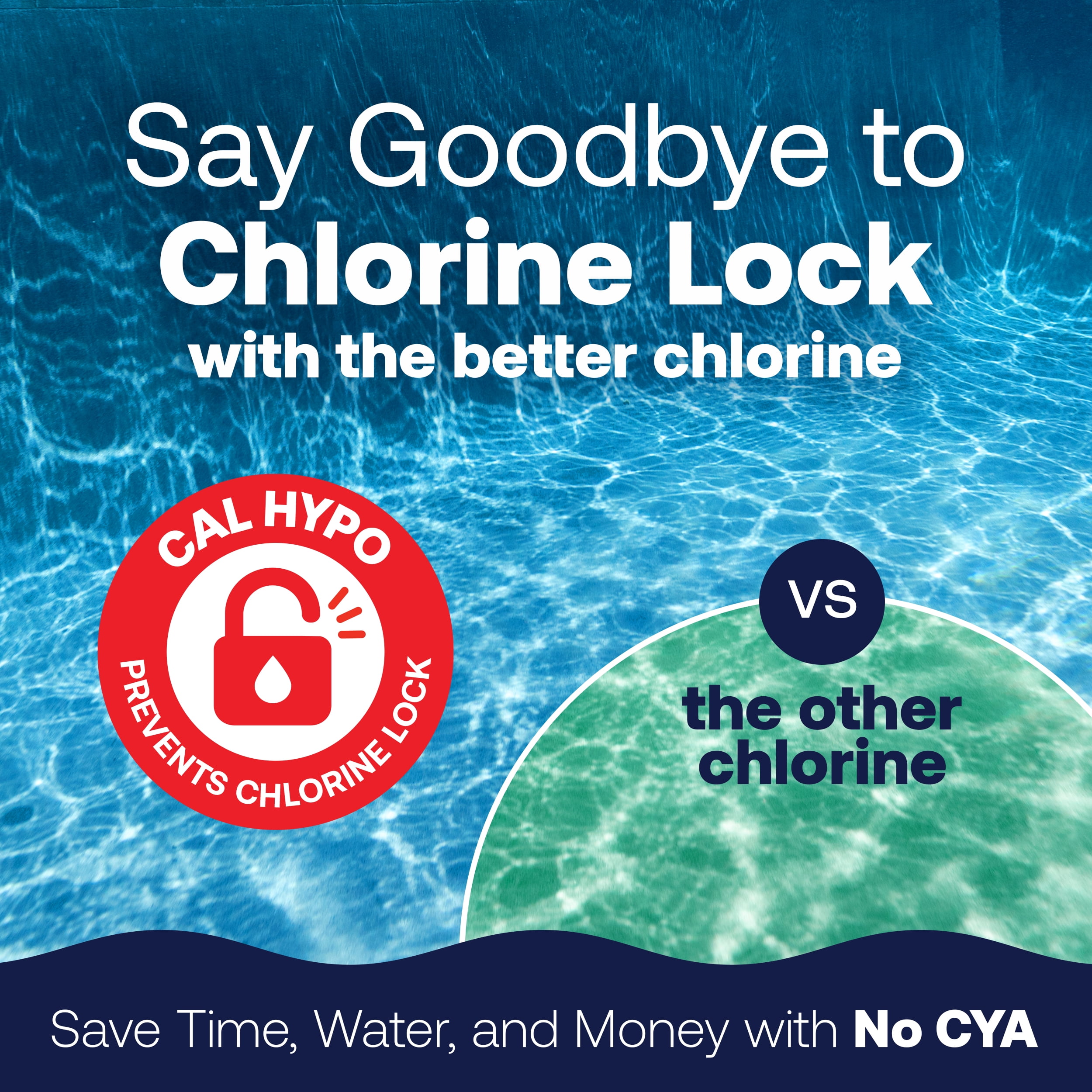 HTH Brilliance Cal Hypo Chlorine Tablets for Swimming Pools, Sanitizing Pool Chemicals (4.75 lb) 3j3y6