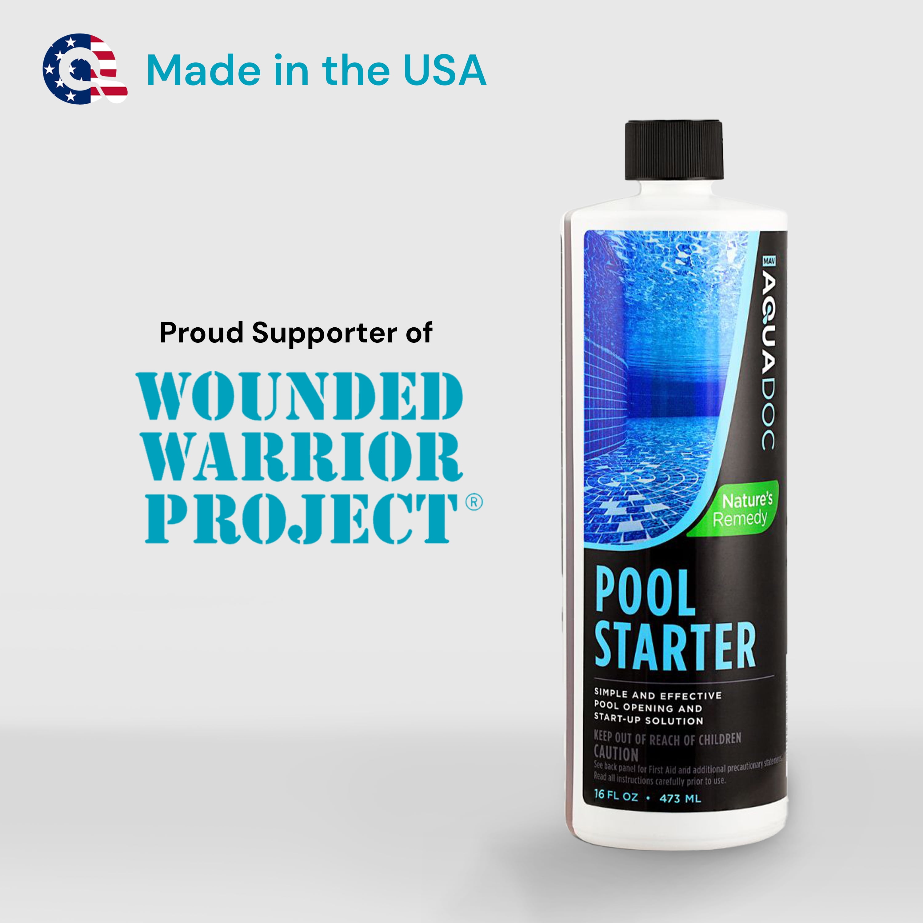 AquaDoc Pool Opening Enzyme Treatment (Clear Water Startup Formula, 16 oz) 00nal