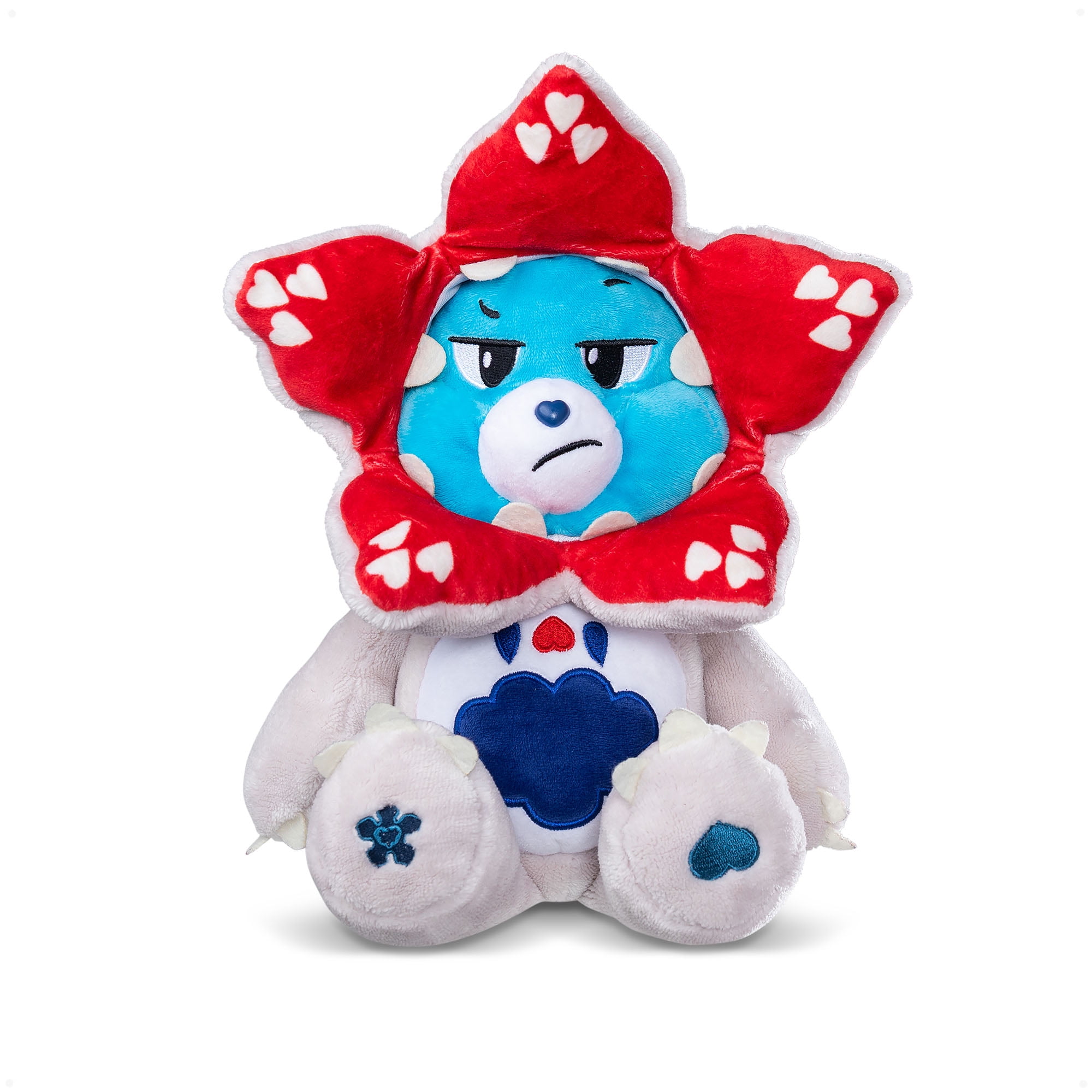 Care Bears x Stranger Things Grumpy Bear Demogorgon Plush Toy (Multicolor, 12 in) 4e1dv