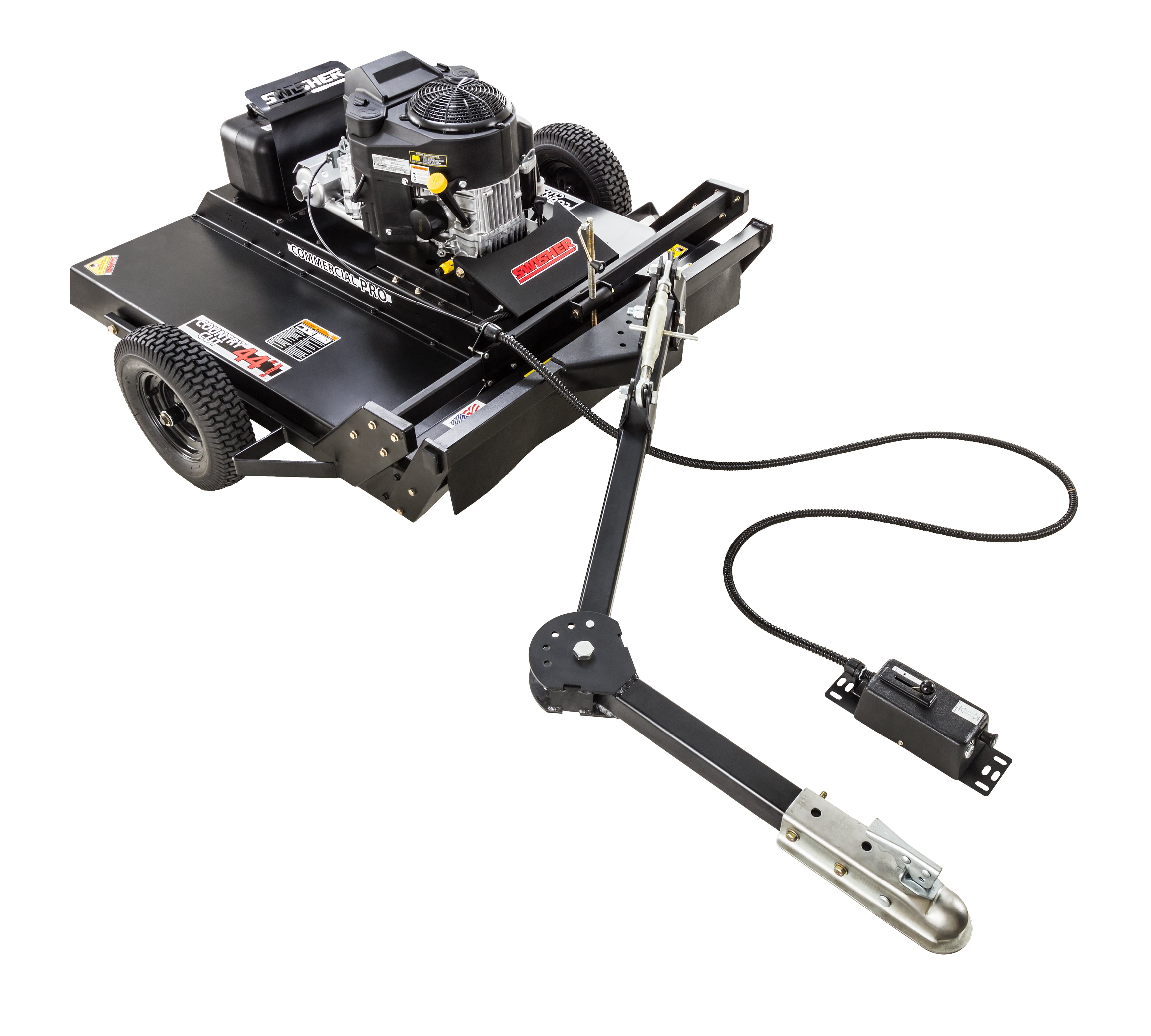 Swisher 44 in. Rough Cut Tow-Behind Mower with 14.5HP Kawasaki Engine (44 in. Deck) l97ip