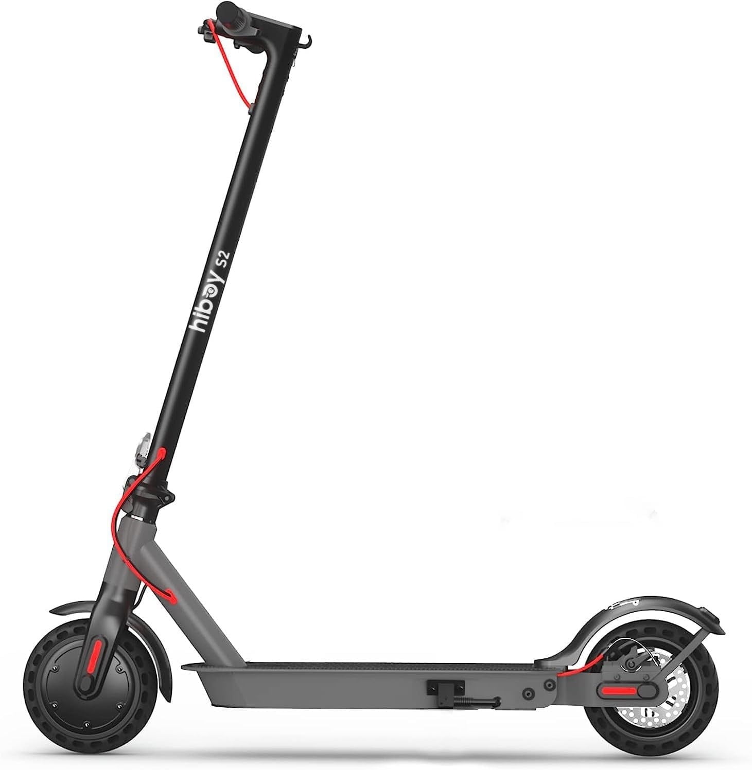 Hiboy S2 Electric Scooter for Adults, Portable Folding Urban Commuter with 350W Motor, 19 MPH Top Speed, 17 Miles Range (Black, 220 lb Capacity) zdtoi