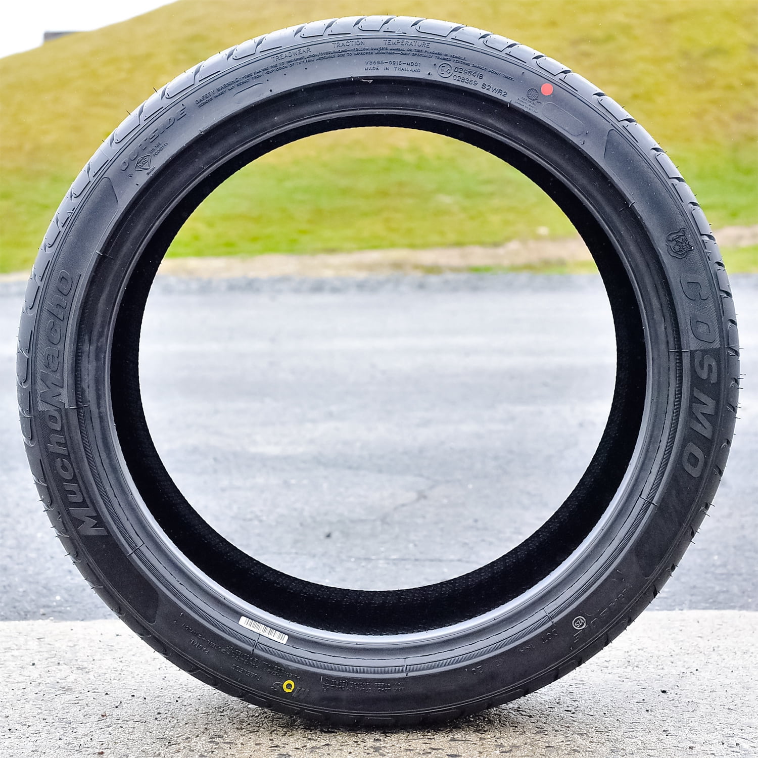 Cosmo MuchoMacho High Performance All-Season Tires (255/35R18, 94Y XL, Set of 2) dl8cg