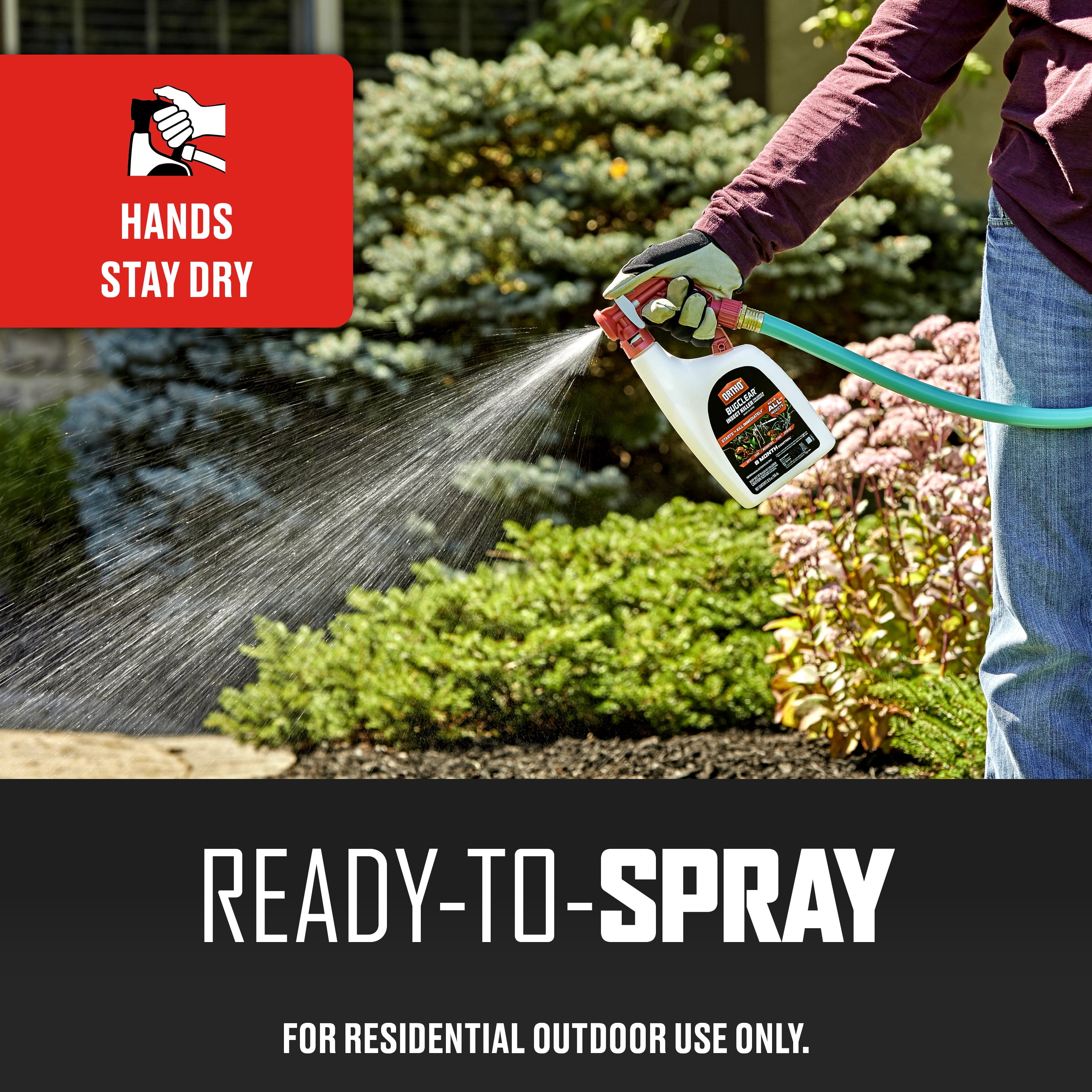 Ortho BugClear Insect Killer for Lawns and Landscapes, Fast-Acting Outdoor Pest Control (32 oz) i0cbc