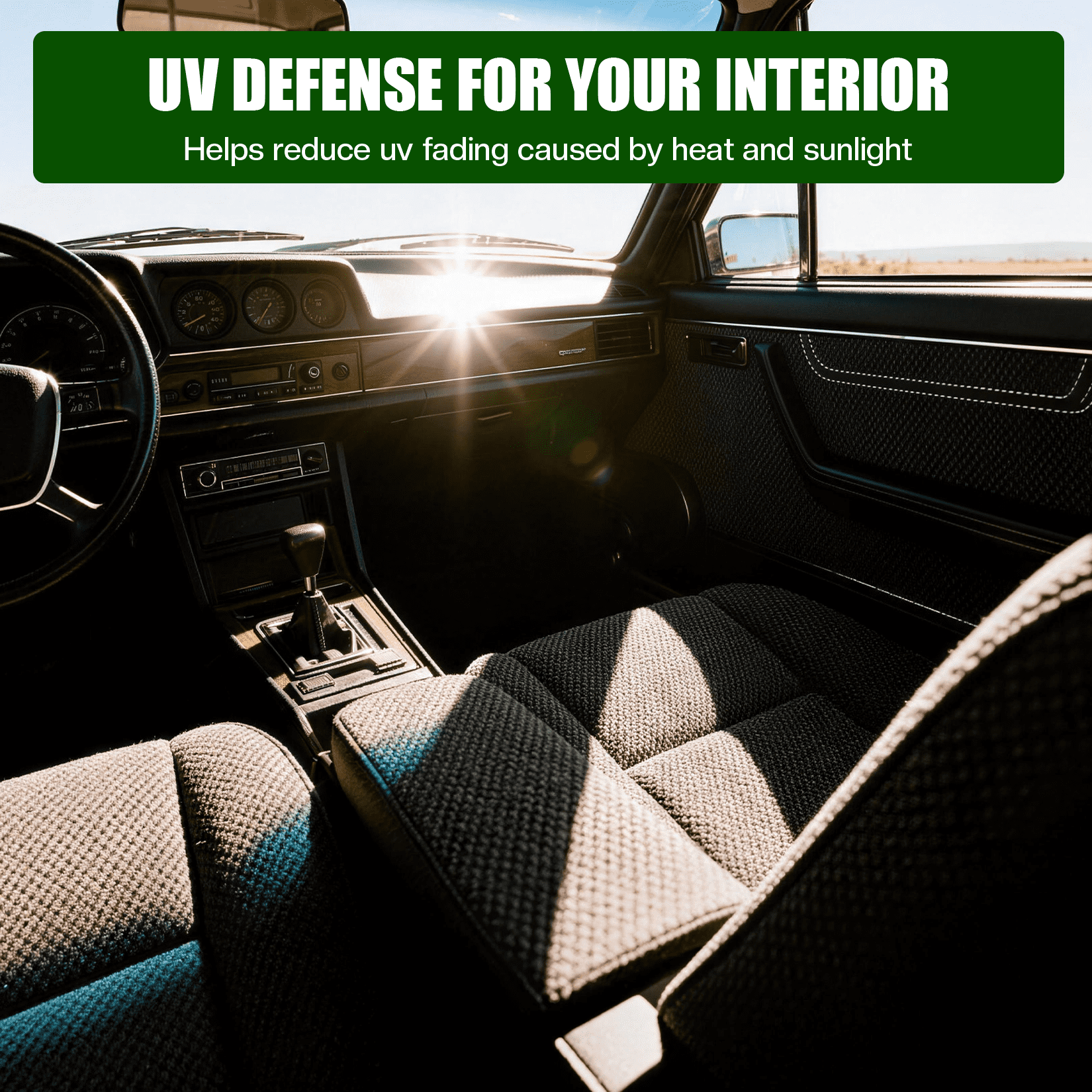 AIMSEIZE Automotive Fabric & Interior Protector Spray (Waterproof, Stain-Repellent) 12.8 fl oz je0jh