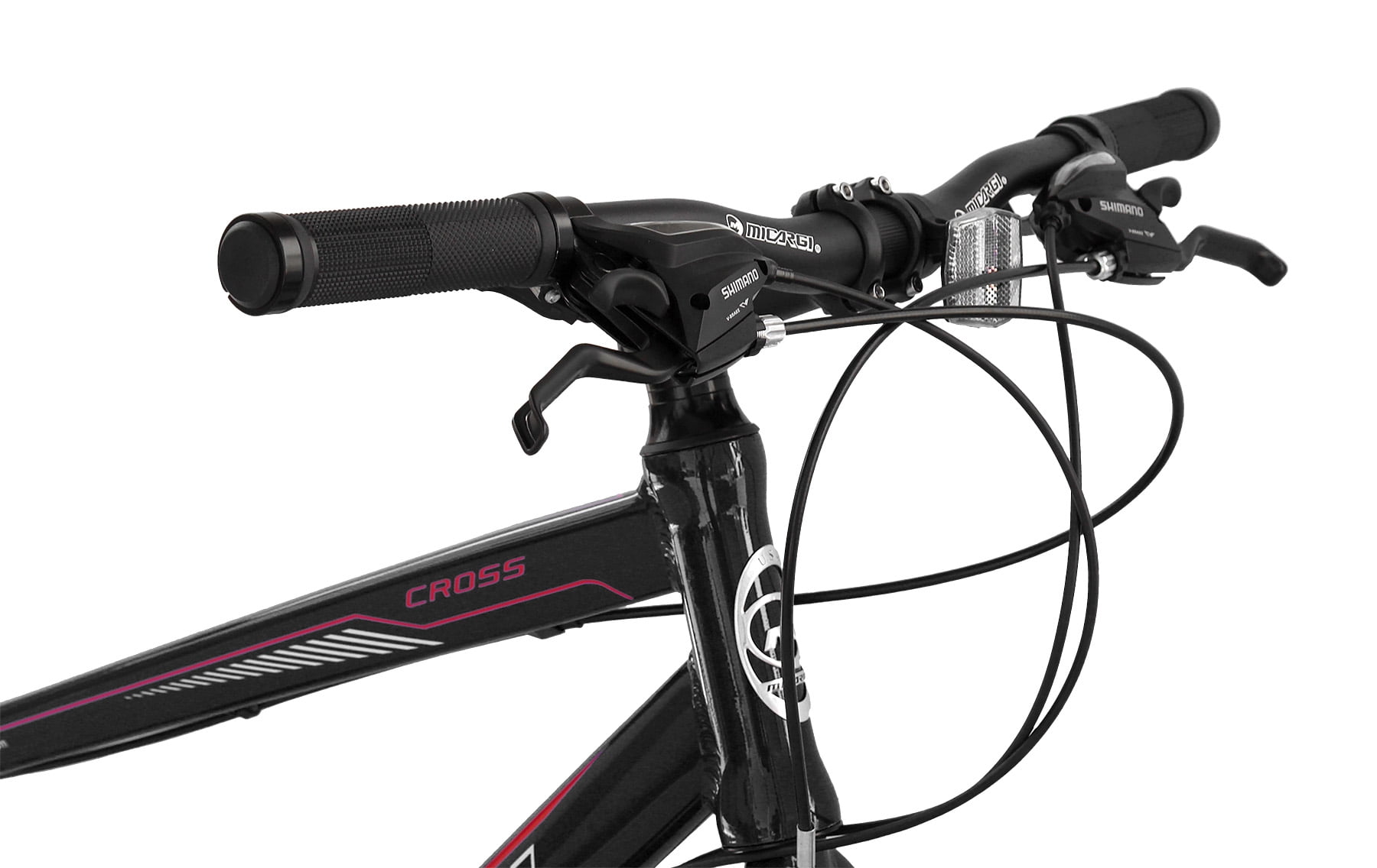 Micargi Cross Hybrid Bike Lightweight Commuter Fitness Bicycle (15.4 in Frame) 9emxc