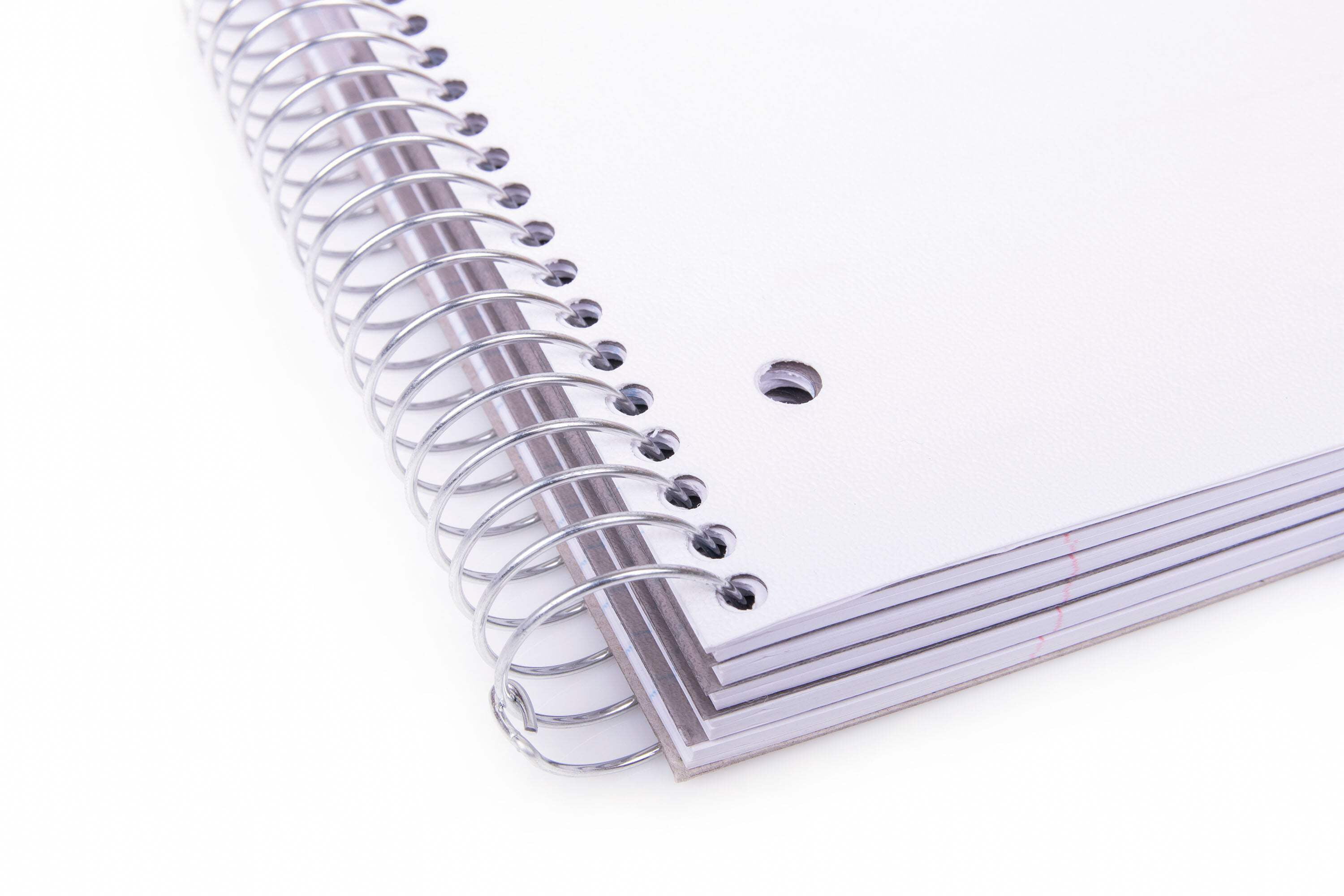Mintra 5 Subject Notebook, Wide Ruled Spiral Journal with Durable Poly Cover and 5 Pockets (Blue, 200 Sheets) zz9w3