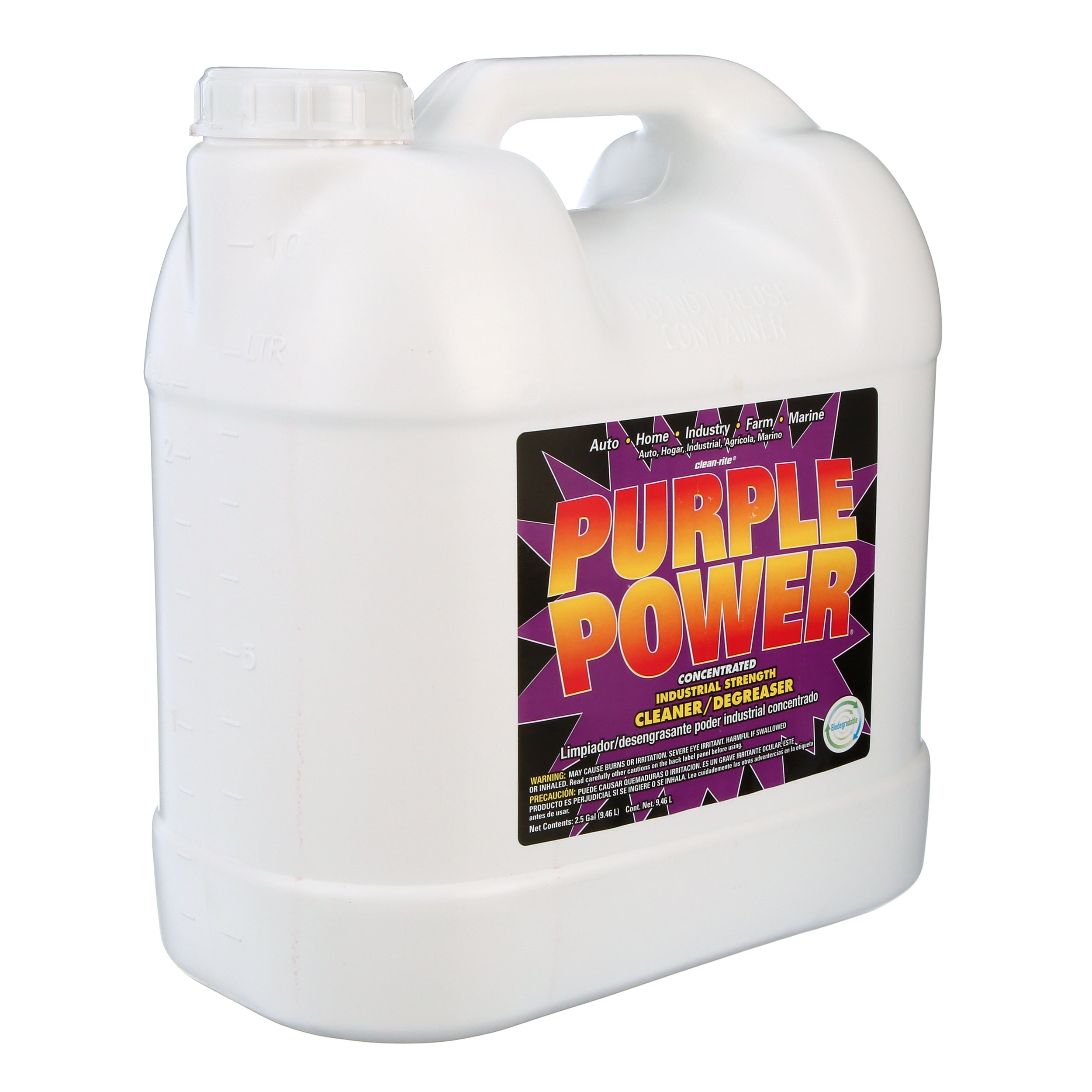 Purple Power Industrial Strength Engine Degreaser Concentrate (Purple, 320 fl oz) 8t3m3