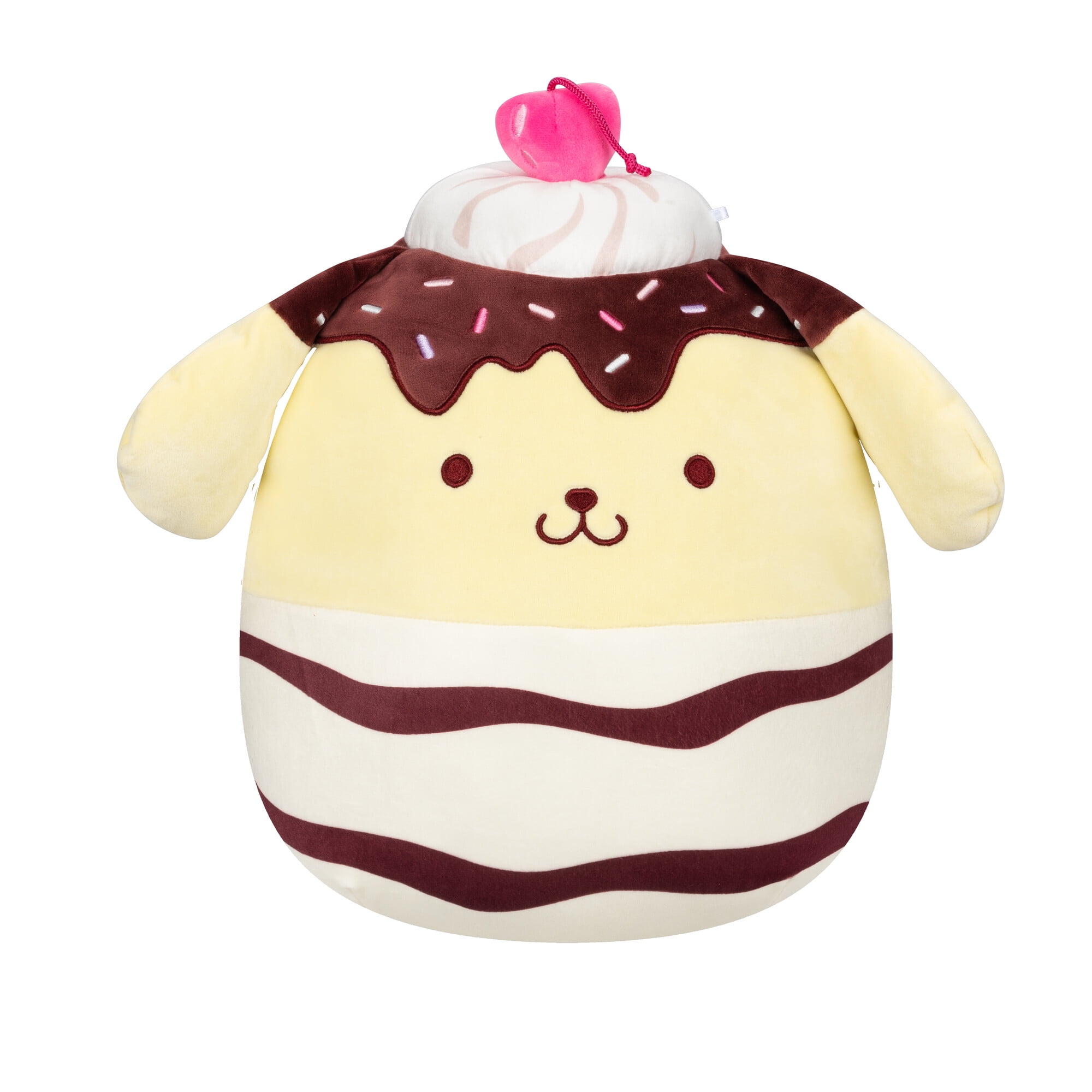 Squishmallows Sanrio Pompompurin Plush Toy, Ultra Soft Stuffed Animal (Yellow, 12 in) n0gud