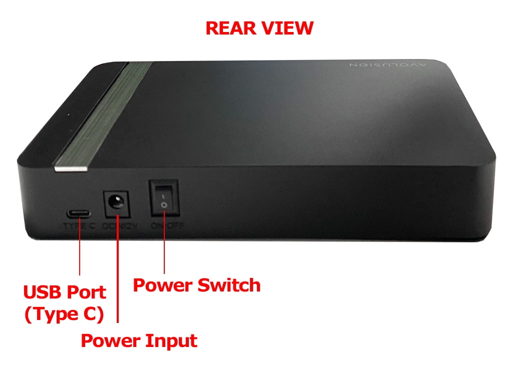 Avolusion HDDGear Pro X External Gaming Hard Drive (10TB, USB 3.0) vd85u