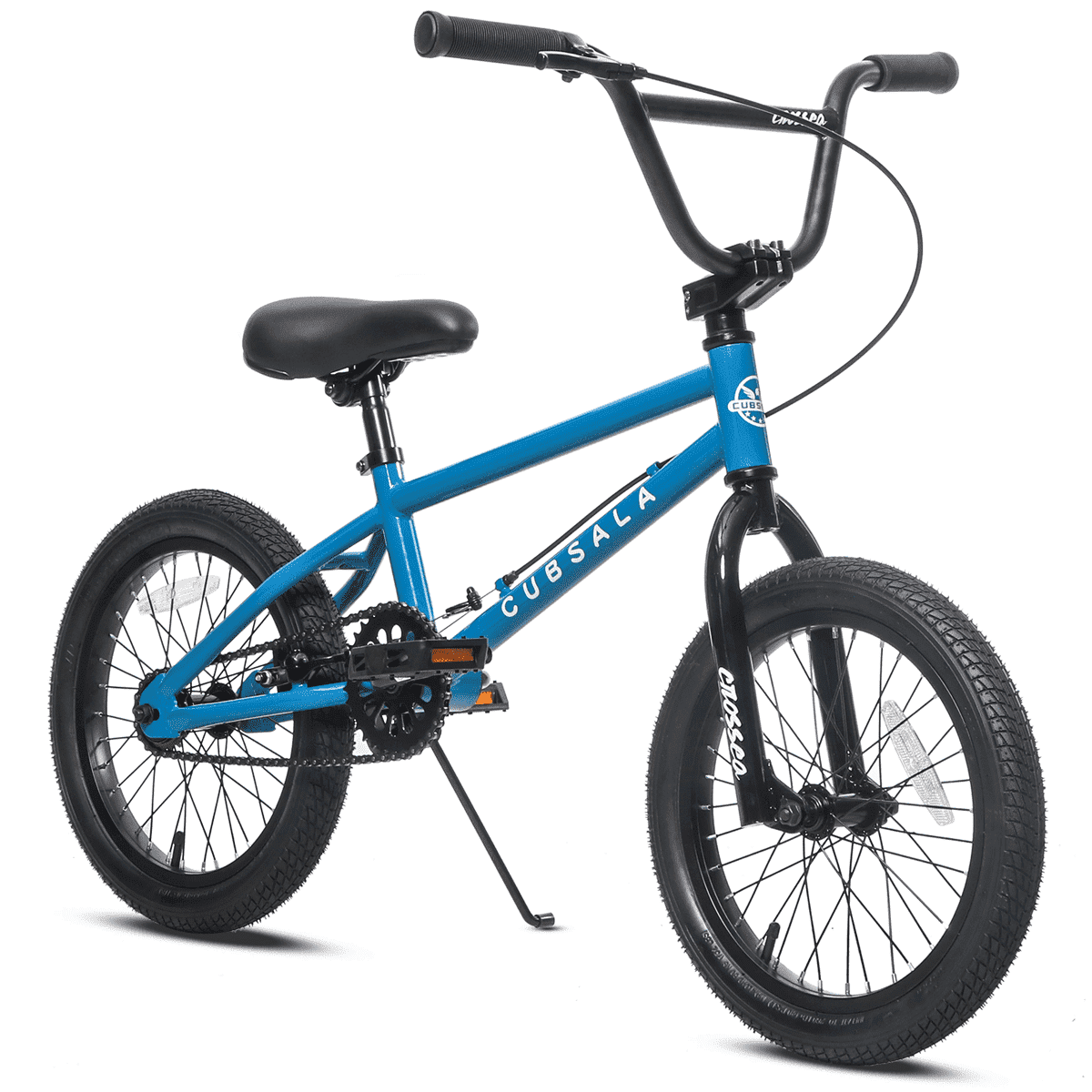 Cubsala 18 in Freestyle BMX Kids Bike for Boys and Girls (Blue, 18 in) f2stk
