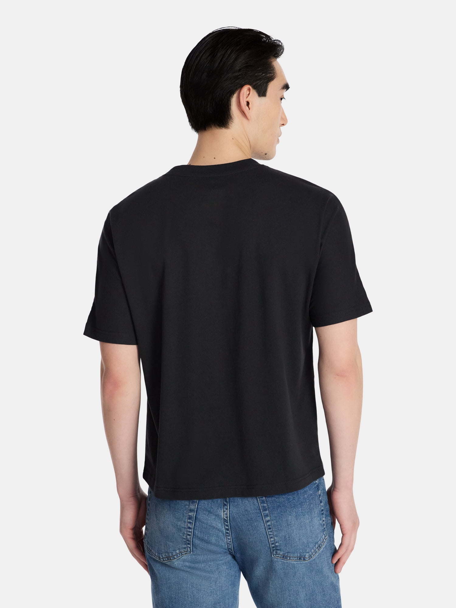 Shelby Cobra Men's Graphic Tee Short Sleeve Crewneck Shirt (Black, XS-3XL) 56vgz