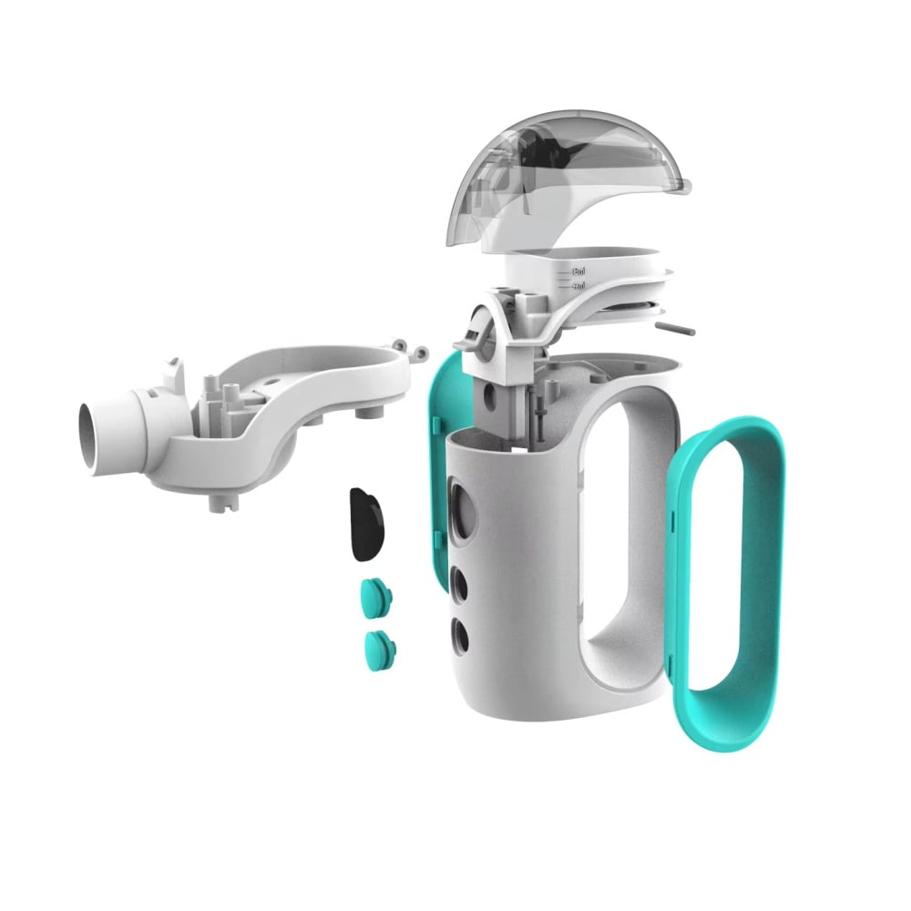 Jitesy Handheld Water Ionizer Portable Rechargeable Mist Sprayer (White) 6ncoo