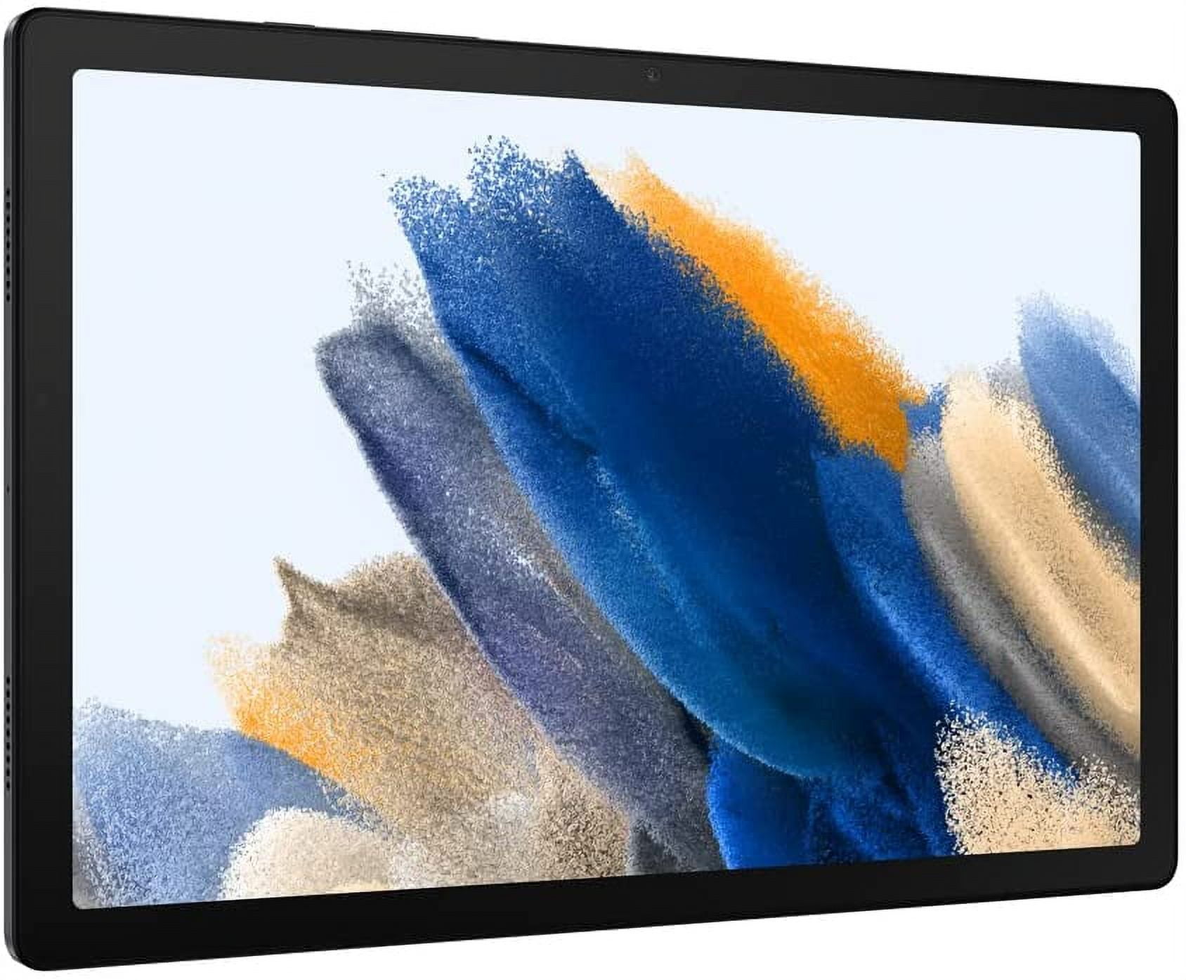 Samsung Galaxy Tab A8 Android Tablet (10.5 in Screen, 32GB Storage, Dark Gray, Mazepoly Accessory Bundle) m7k63