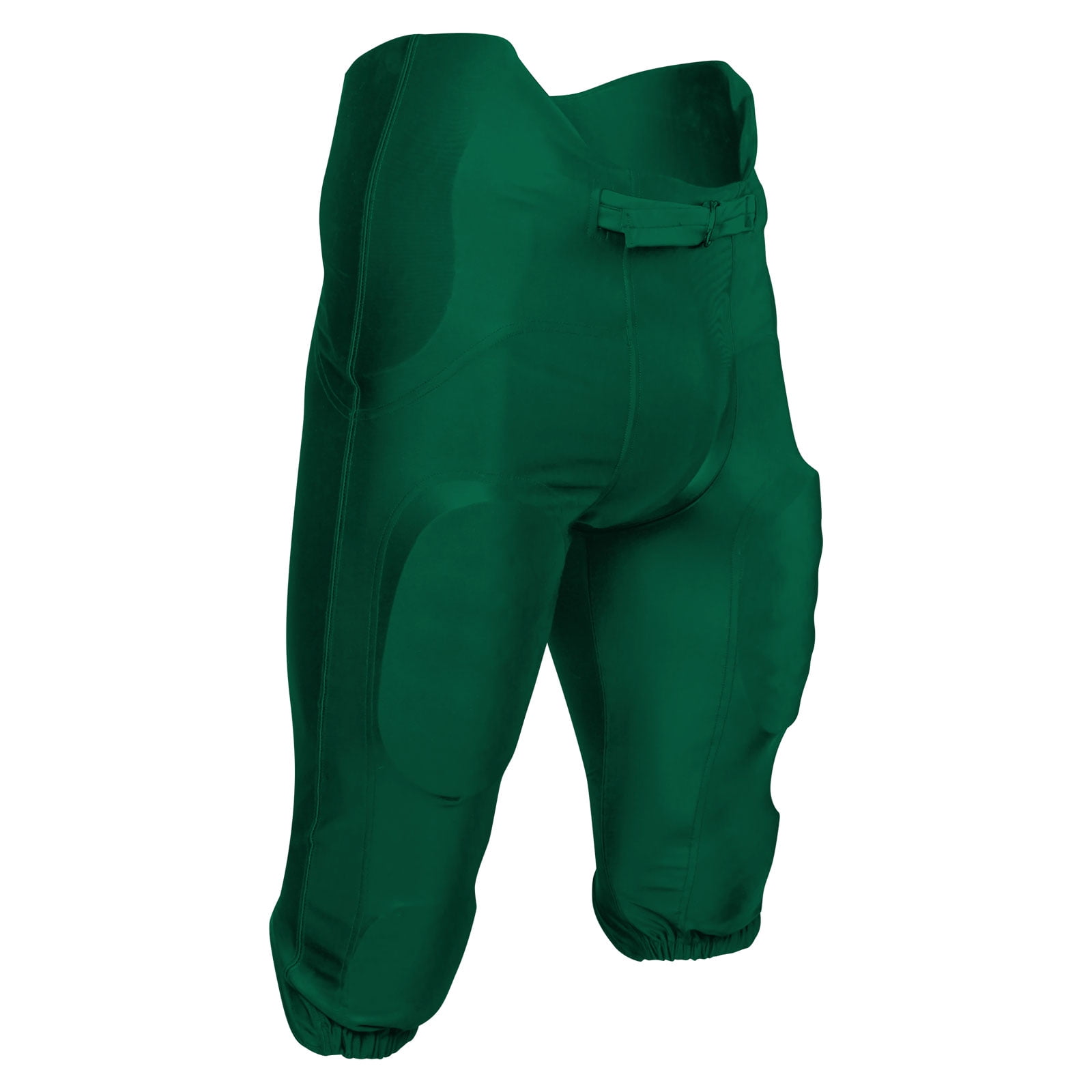Champro Bootleg 2 Integrated Football Pants with Pads (Forest Green, Youth Large) c2nxx