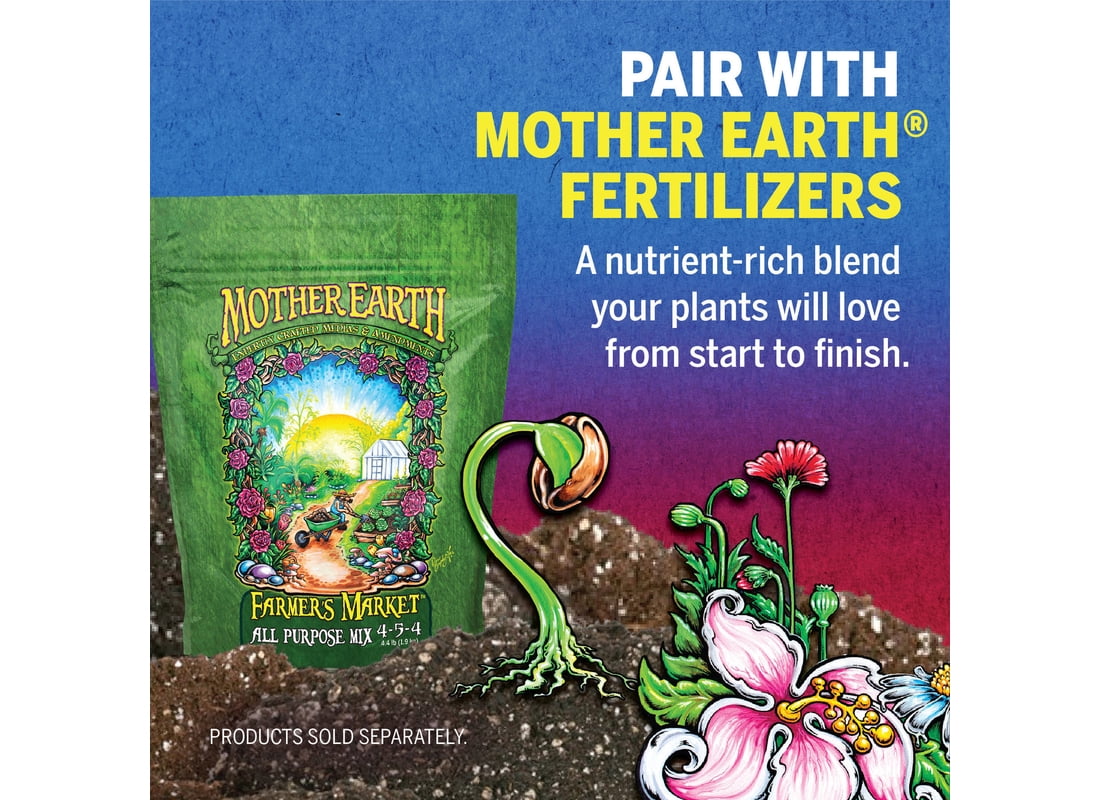 Mother Earth Terracraft All-Purpose Potting Soil with Fertilizer (Light Brown, 2 cu ft) tp0xg