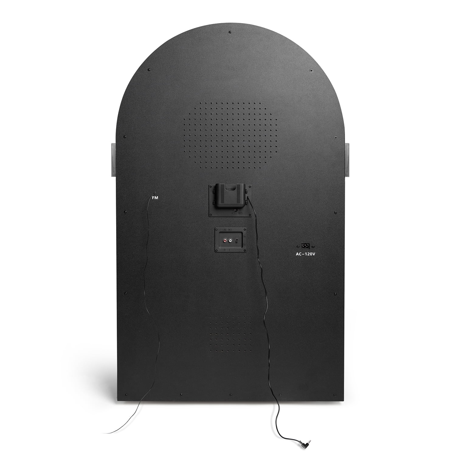 Victrola Mayfield Full-Size Jukebox Record Player with Bluetooth and LED Lighting (Black) oyvnt