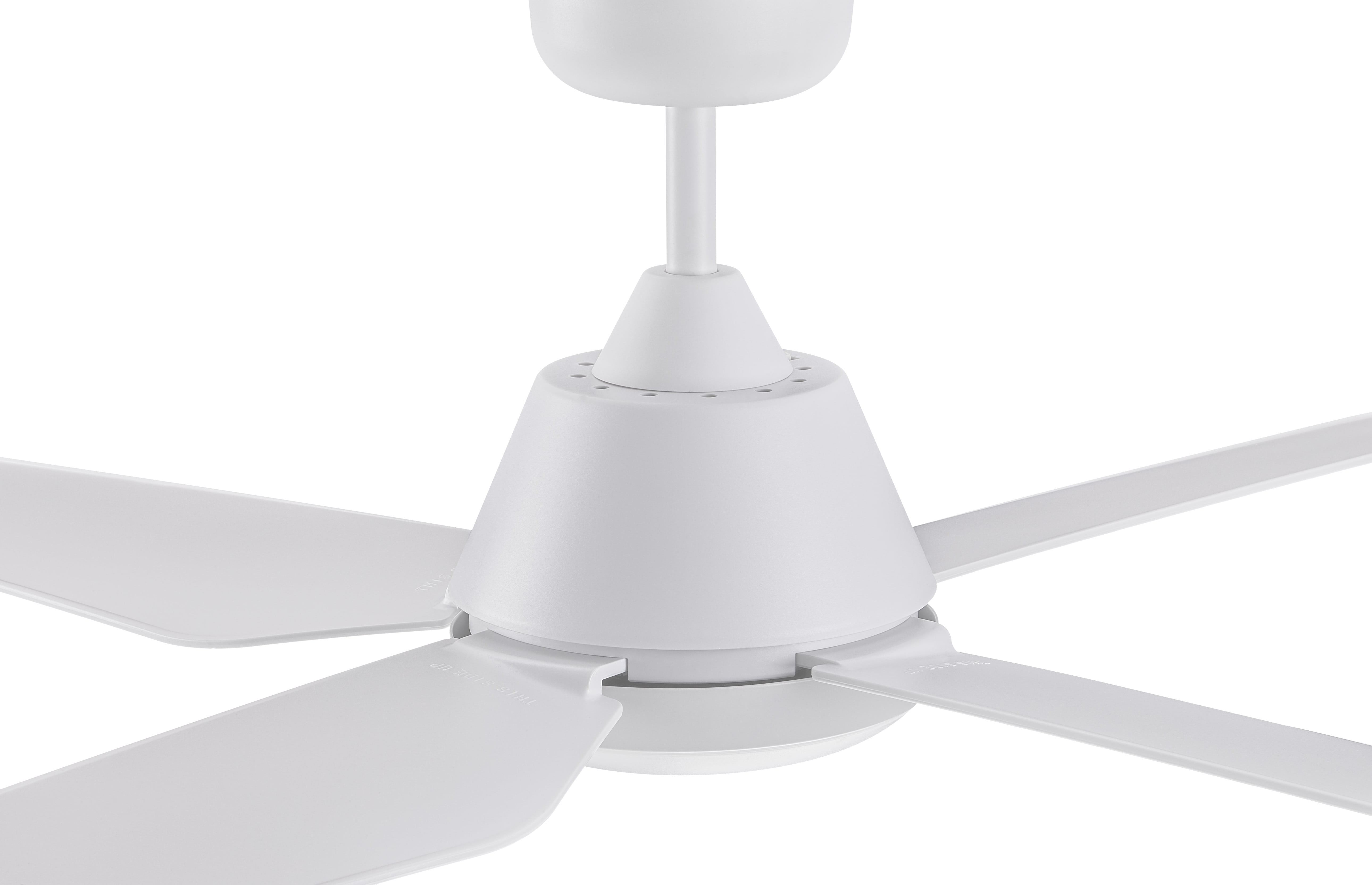 Lucci Air Aria LED Ceiling Fan with Light and Remote (White, 52 in) 042nt