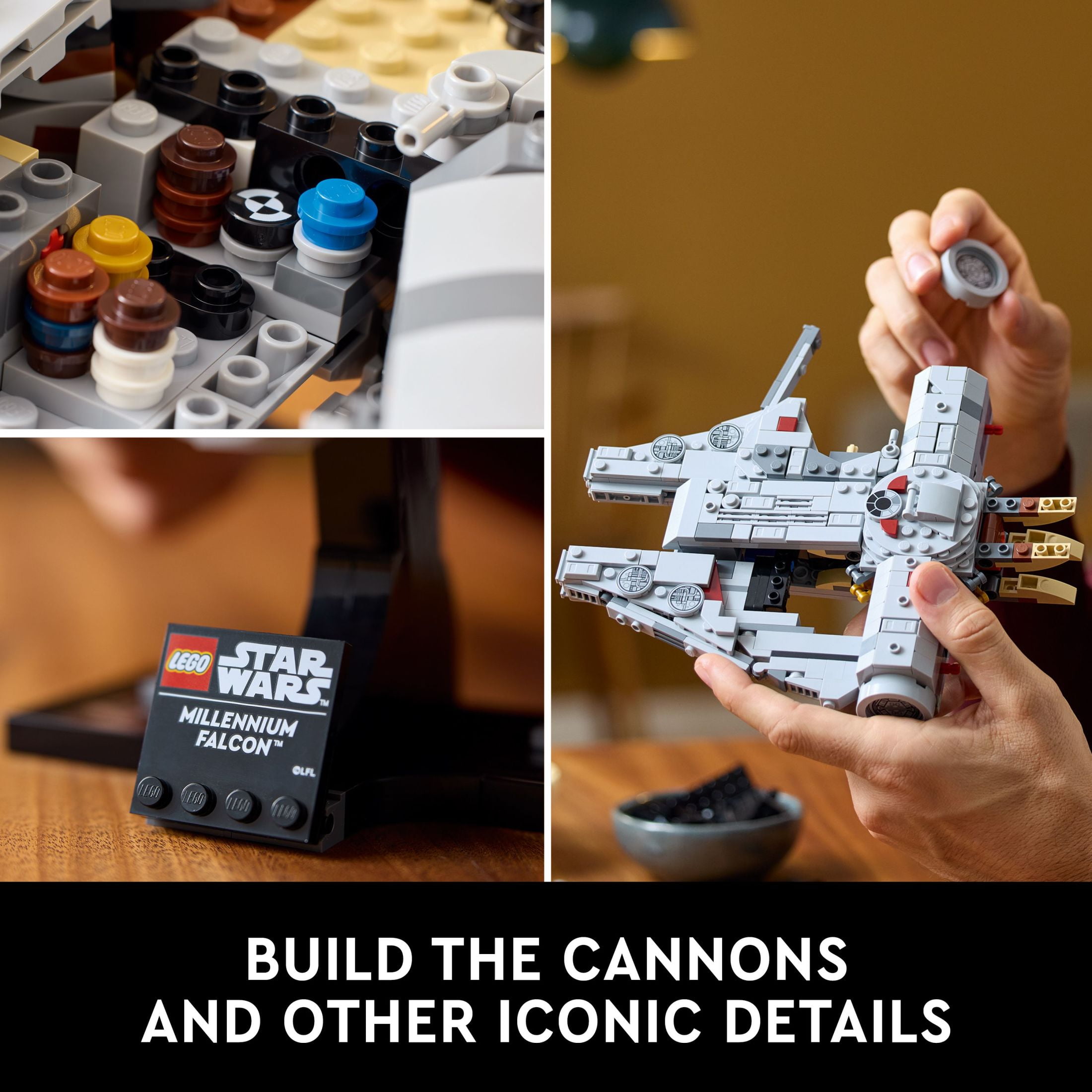 LEGO Star Wars Millennium Falcon 25th Anniversary Buildable Starship Model (921 Pieces) 5sn57