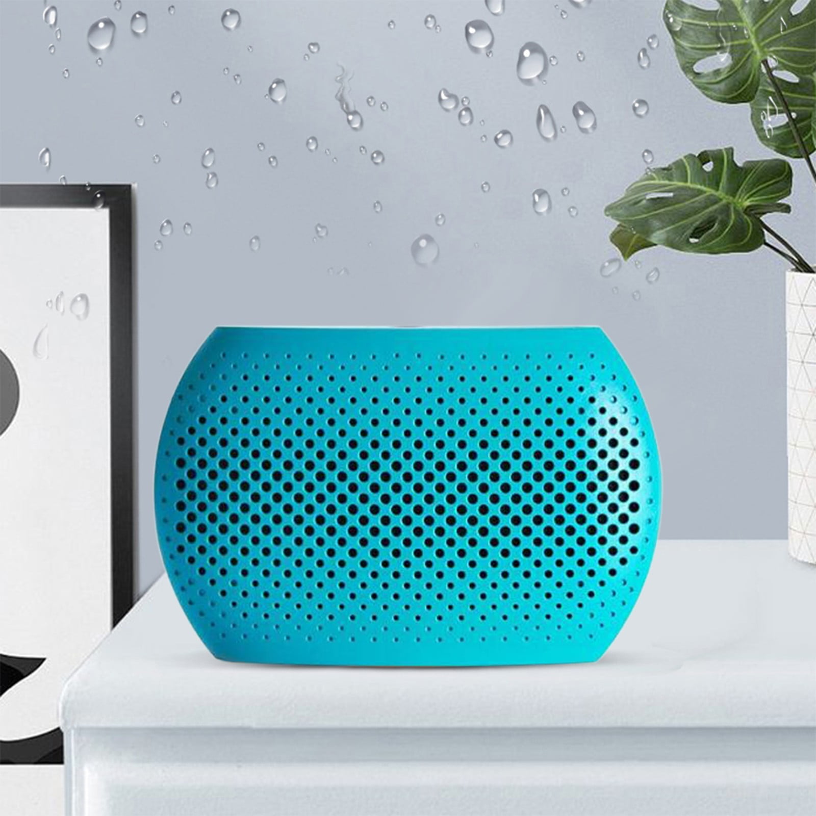 Kayannuo Portable Mini Dehumidifier for Home, Ultra-Quiet Moisture Absorber for Closet and Bedroom (Green, 7.48 x 4.92 x 1.77 in) liip1