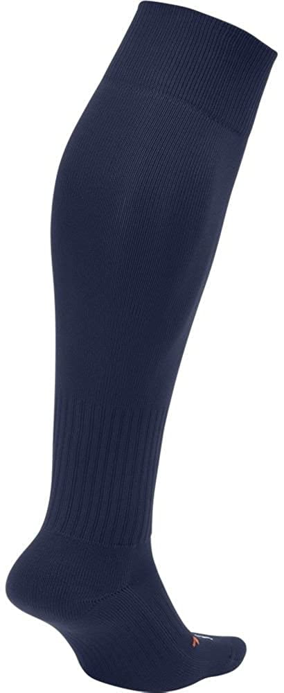 Nike Classic II Cushion Over-the-Calf Football Socks (Midnight Navy/White, Large) s0vu7