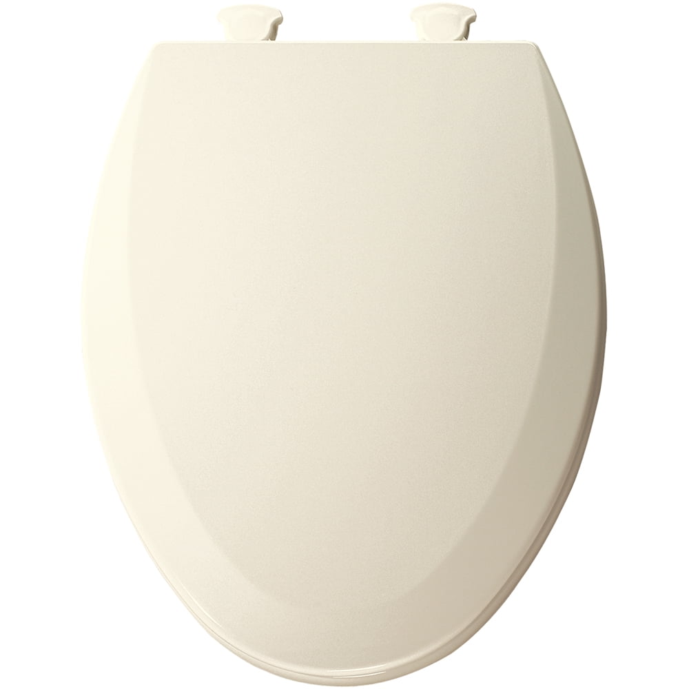 Bemis Elongated Molded Wood Toilet Seat (Biscuit, 18.5 in) y1jwg
