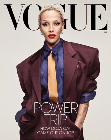 Magazine Cafe Vogue USA Magazine April 2026 (Single Issue) e7g9w