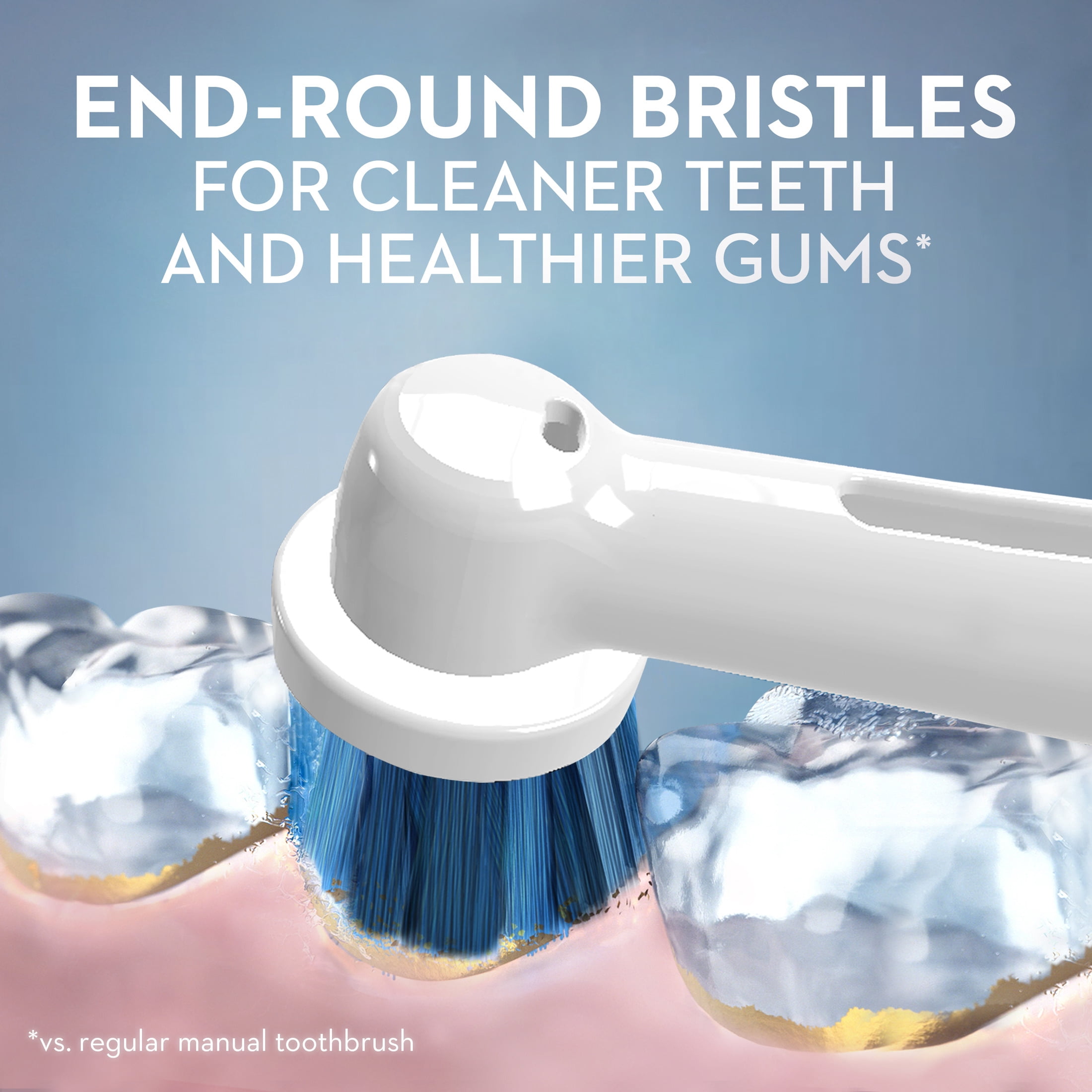 Oral-B PrecisionCleanX Electric Toothbrush Replacement Heads (White, 2 Count) z6gcy