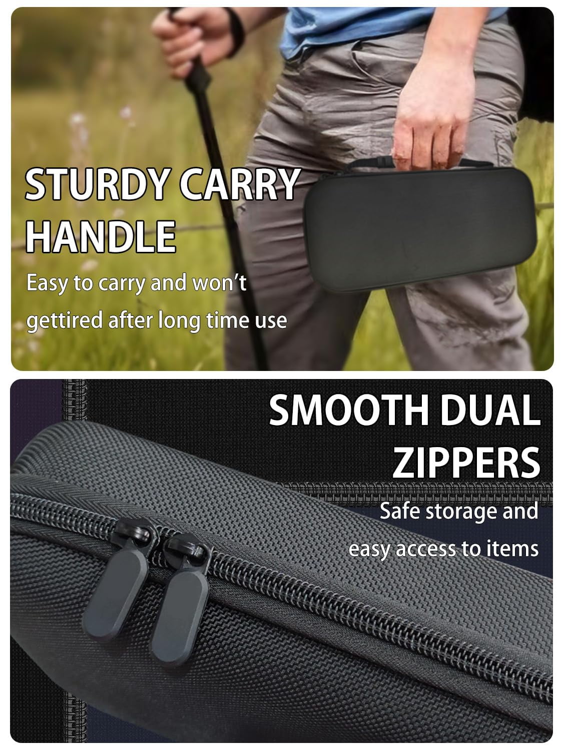 NBCP Hard Shell Carrying Case for Nintendo Switch 2 (Black, 11 in x 5.2 in x 1.7 in) wbvtp