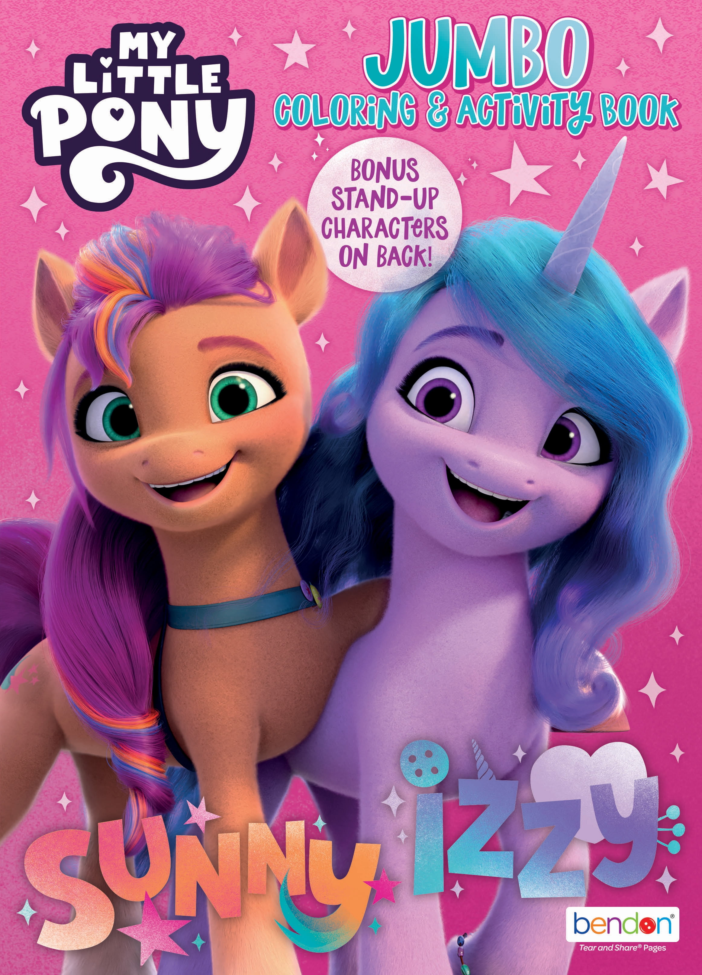 My Little Pony Jumbo Coloring and Activity Book (64 Pages, 10.75 in x 7.75 in) 5oxjh