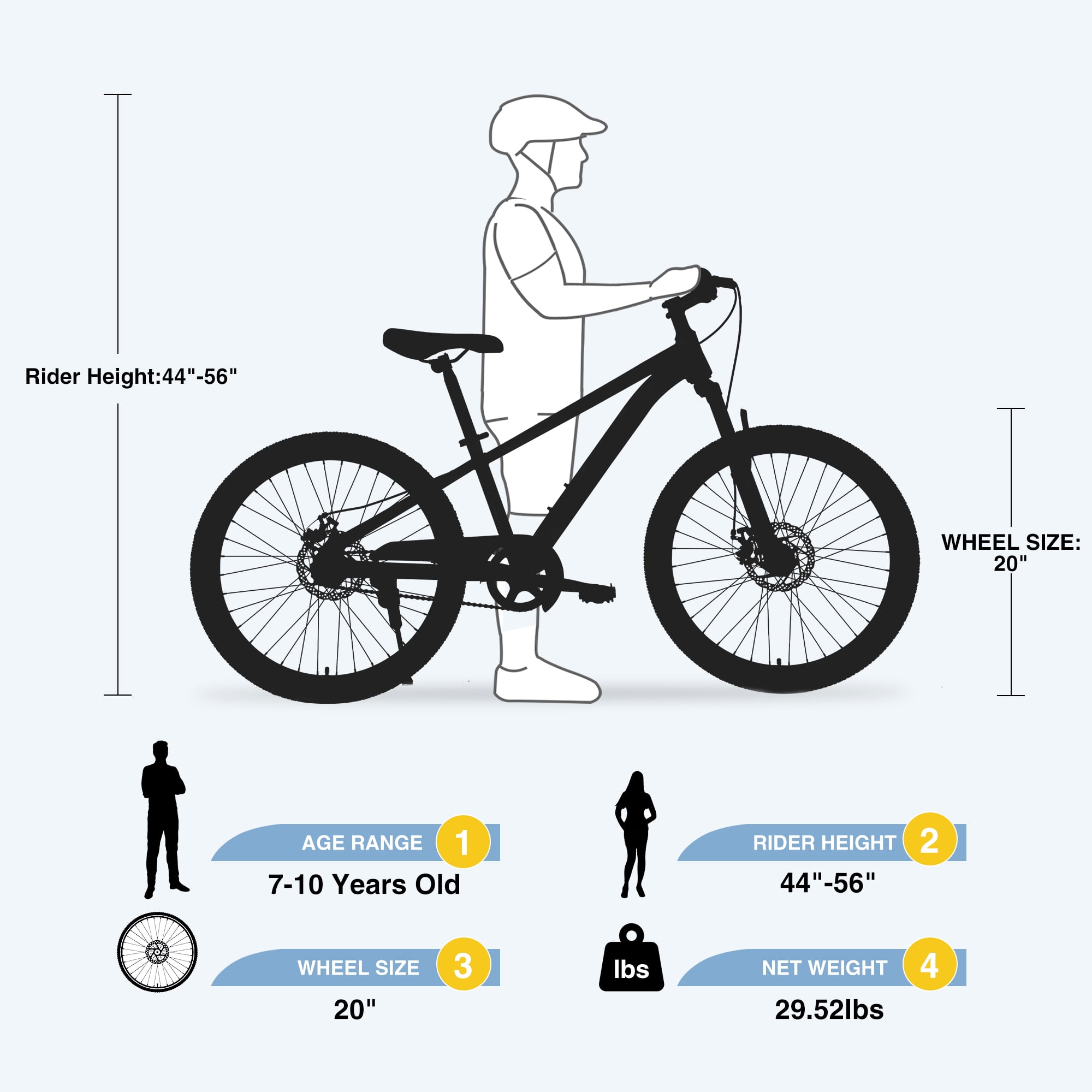 Harmie 20 Inch Mountain Bike Single Speed Steel Frame Commuter Bicycle (White and Pink, 20 in) 6tbpr