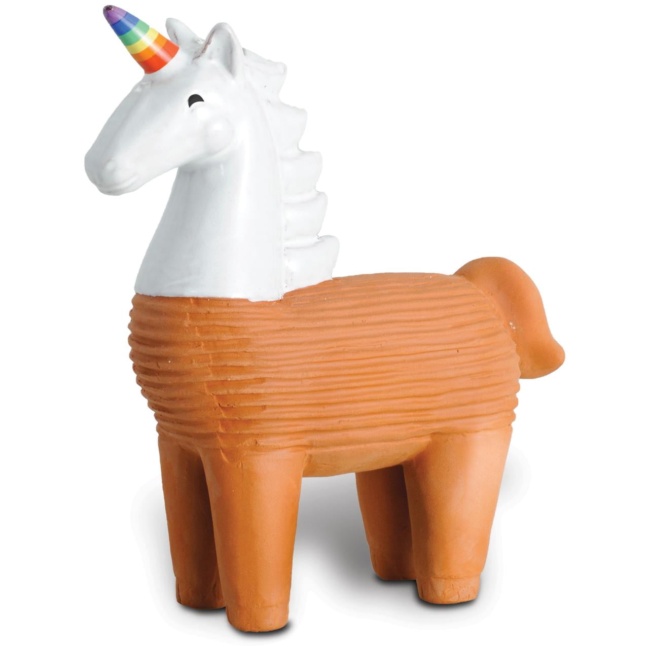 Chia Pet Unicorn Handmade Decorative Planter (1 Set) fd2m1 - Image 2