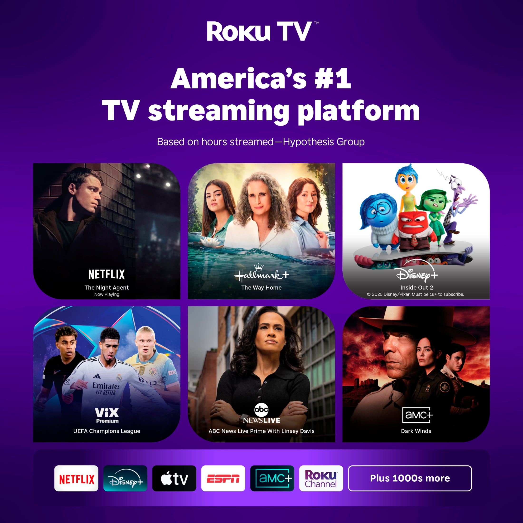Hisense 58 in Class 4K UHD LED Roku Smart TV (R6 Series, 58 in) a6t52