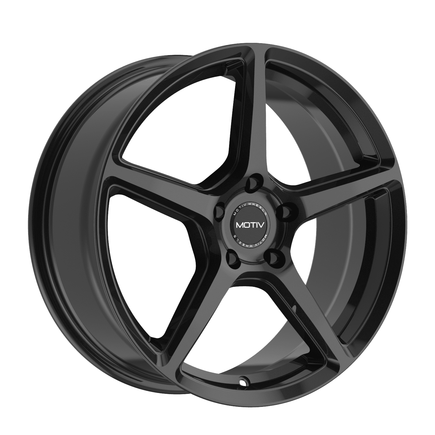 MOTIV 433B Blade Wheel Rim (Black, 17x7.5 in) sgpzx