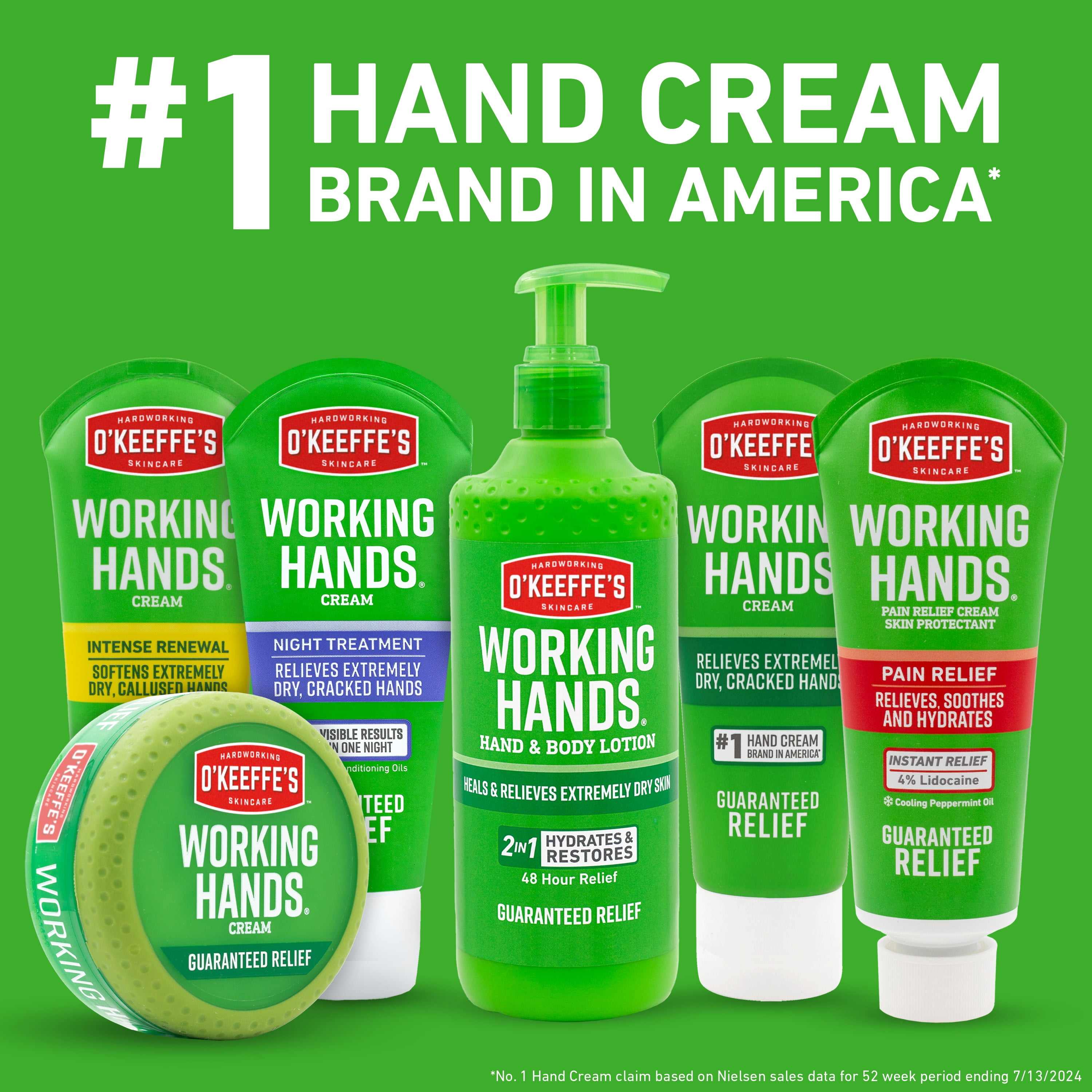 O'Keeffe's Working Hands Hand Cream (Unscented, 5.4 oz) 1898u