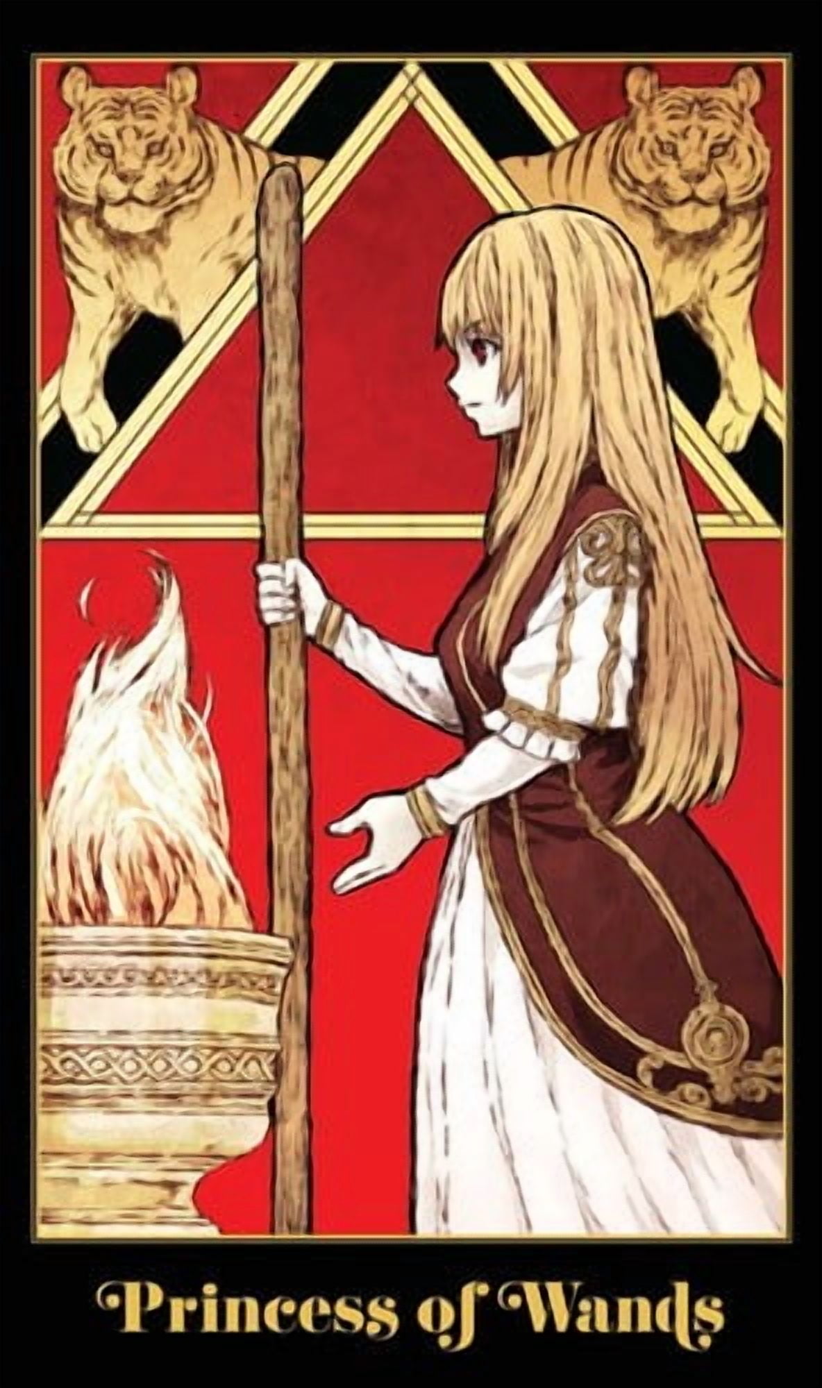 McCalla Ann Anime Tarot Deck and Guidebook (Hardcover, 128 Pages) 7ka8u