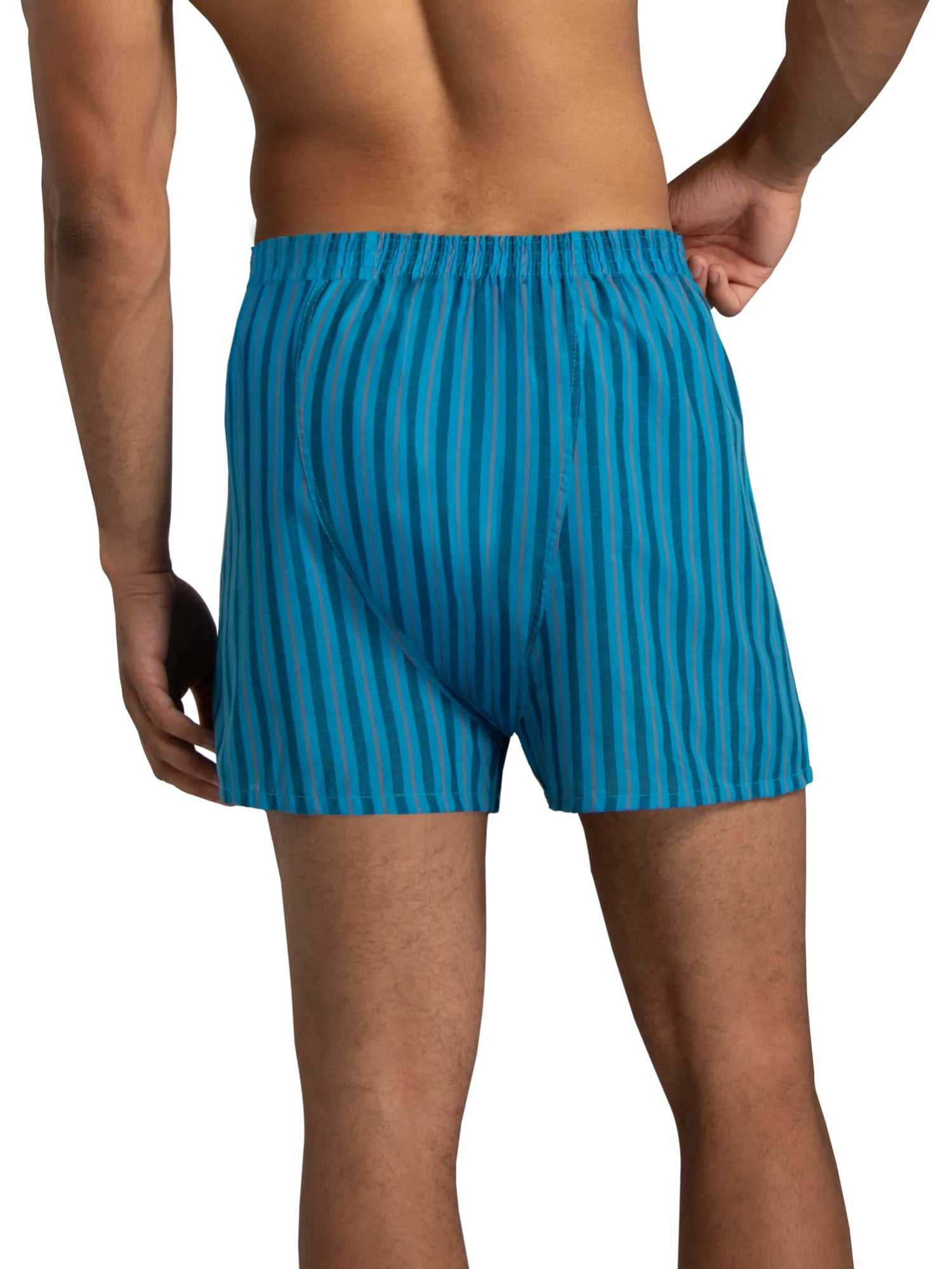 Fruit of the Loom Men's Woven Boxer Shorts (Assorted Colors, 6-Pack) 5jlw0