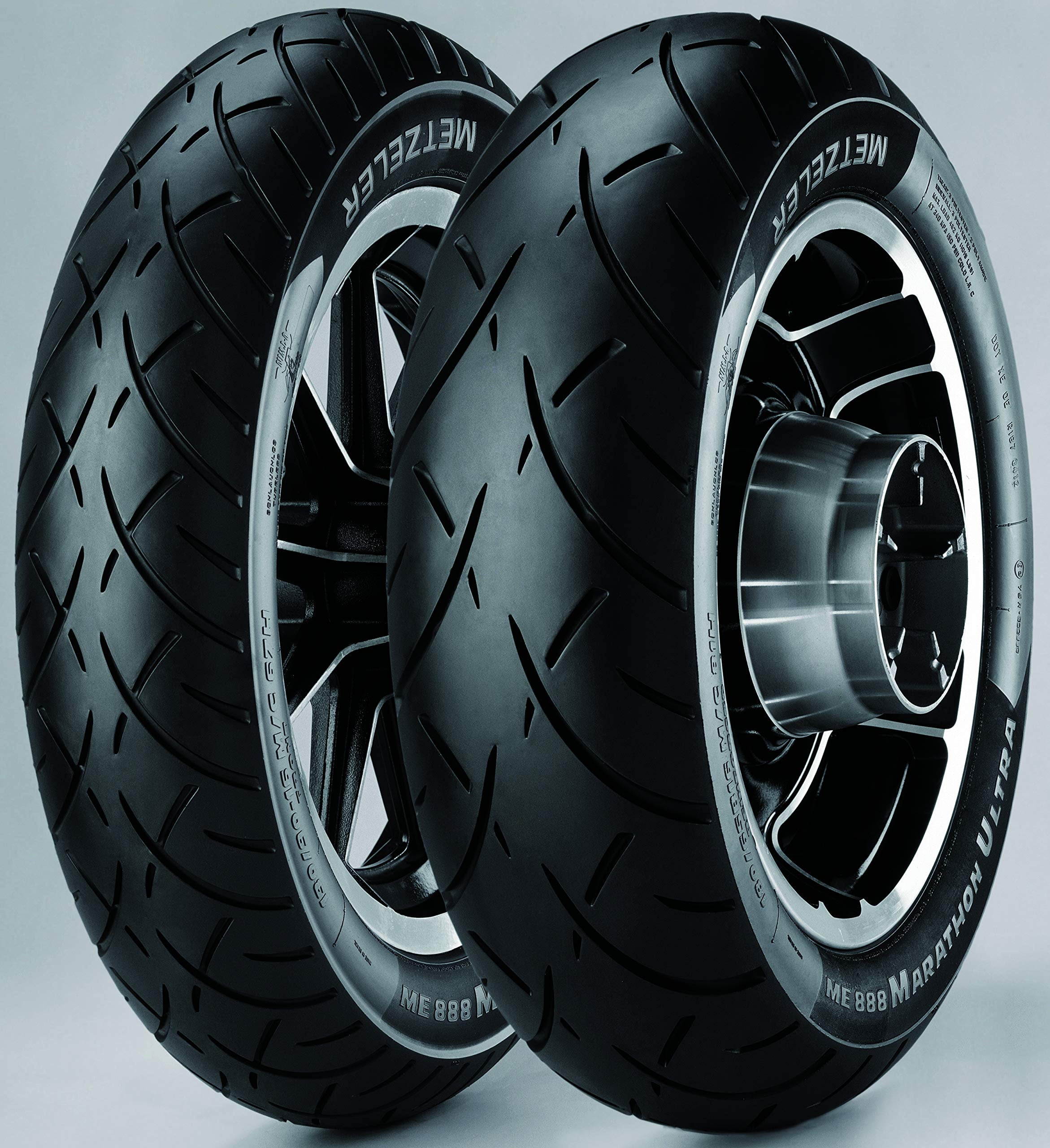 Metzeler ME888 Marathon Ultra Rear Motorcycle Tire (Wide White Wall, 140/90B-16) nytd4
