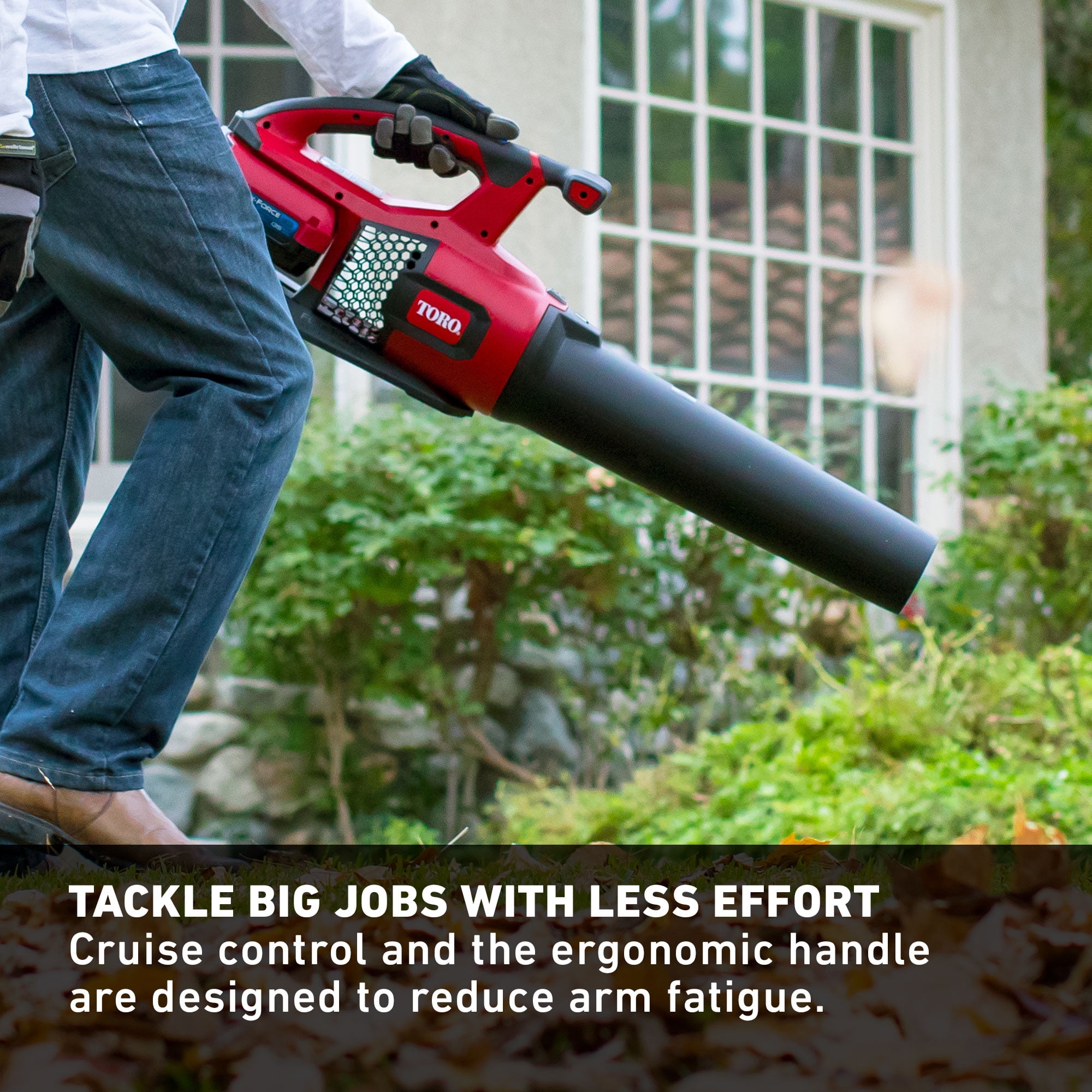 Toro 60 Volt Electric Brushless Cordless Handheld Leaf Blower (Tool Only, 11.75 x 6 x 34.5 in) 6y5o2