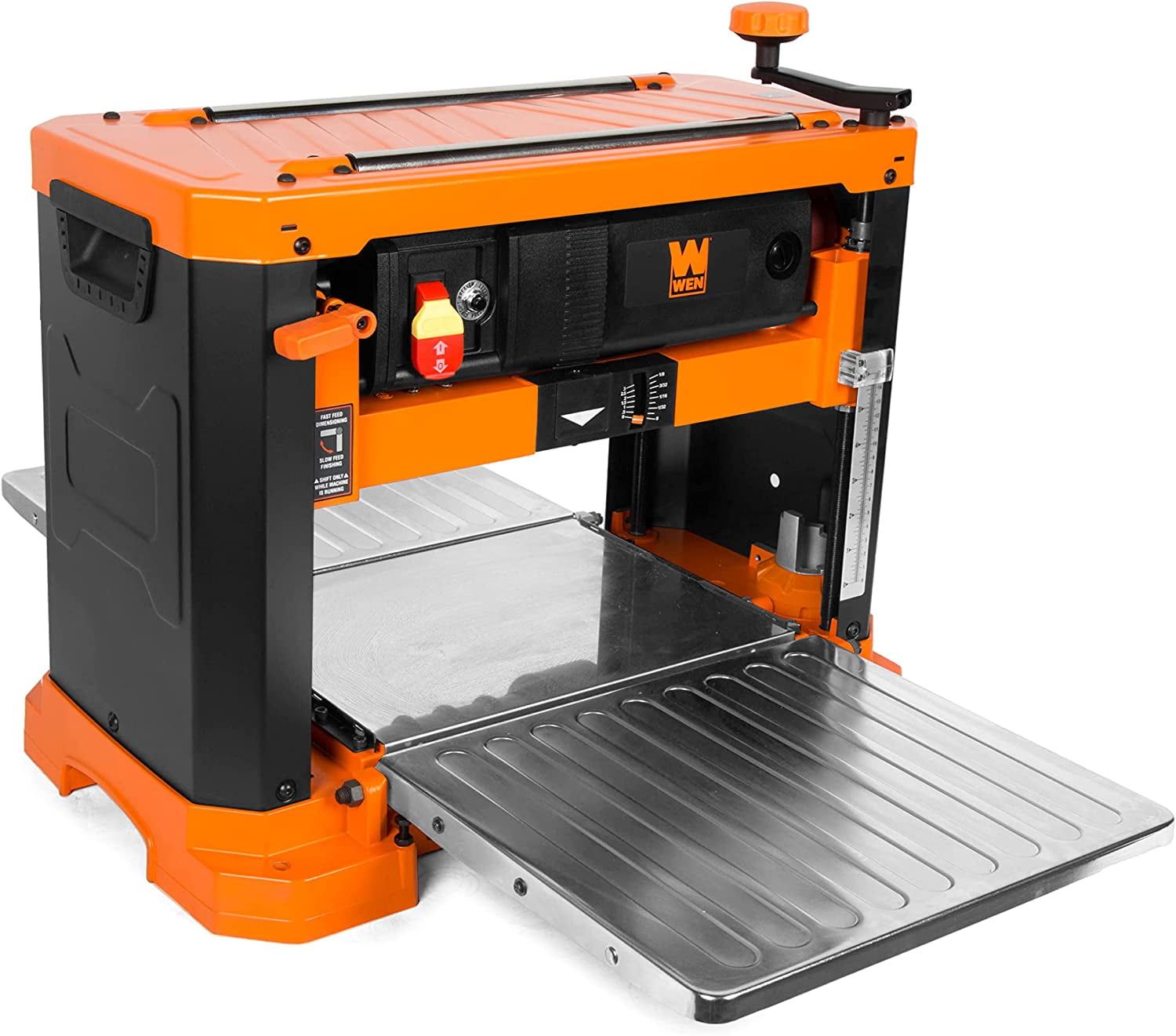 WEN 13-Inch Spiral Blade Benchtop Thickness Planer (Two Speed, 15-Amp Motor) l5ux0