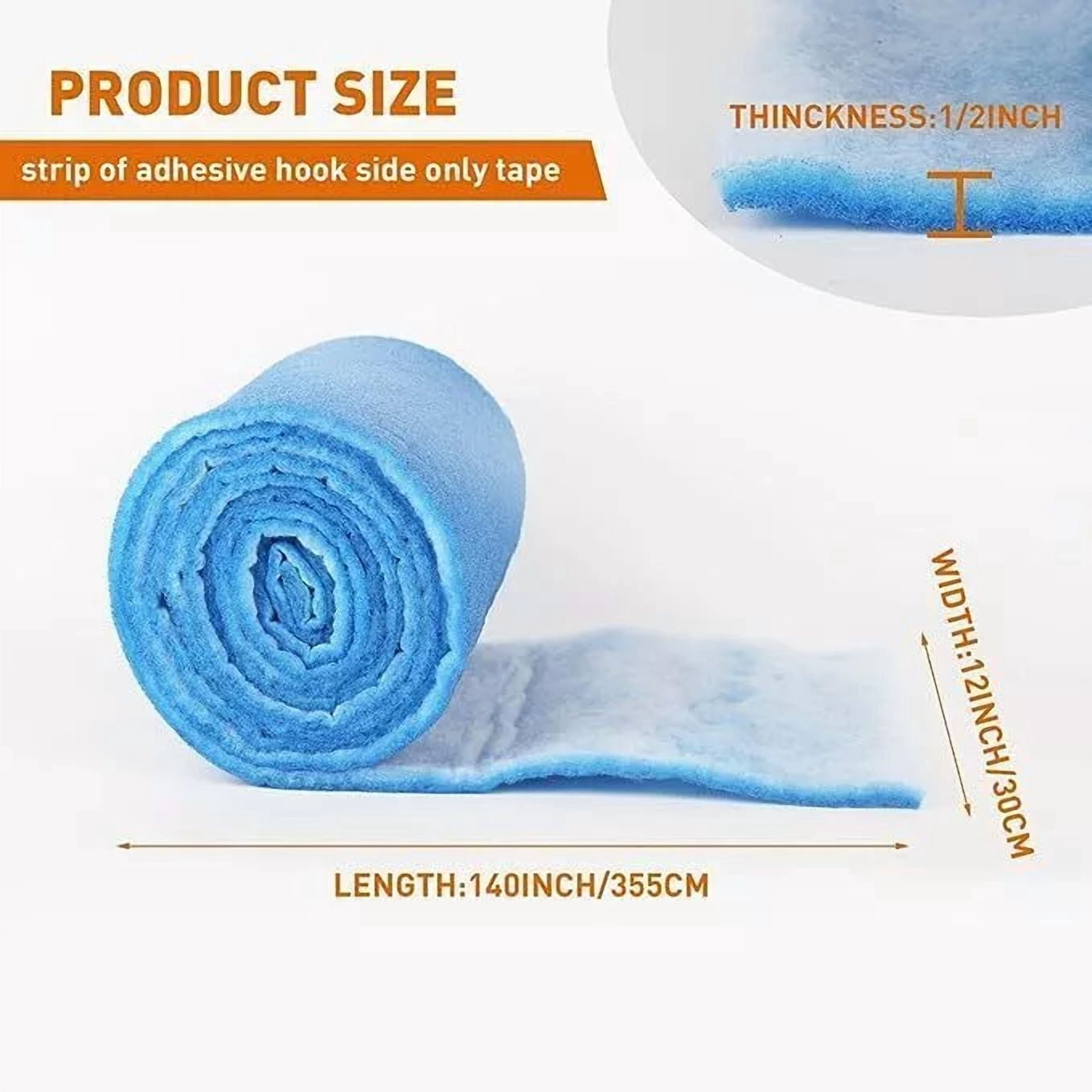YANI Cut-to-Size Floor Vent Filters (MERV 8 Electrostatic Air Filter Roll, 24 in x 120 in) i0rre