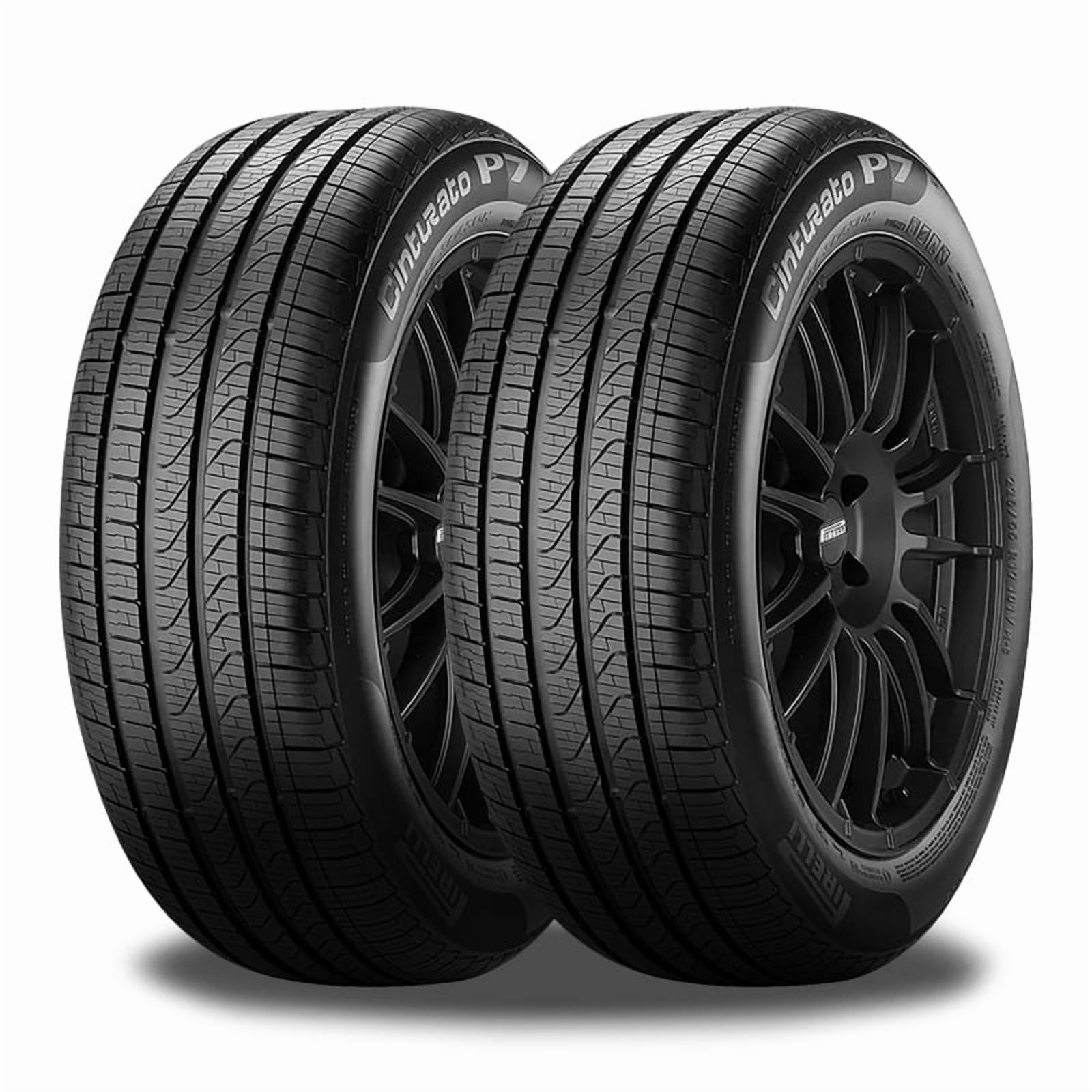 Pirelli Cinturato P7 All Season Run Flat Performance Tires (245/50R18, 2 Pack) y49qr
