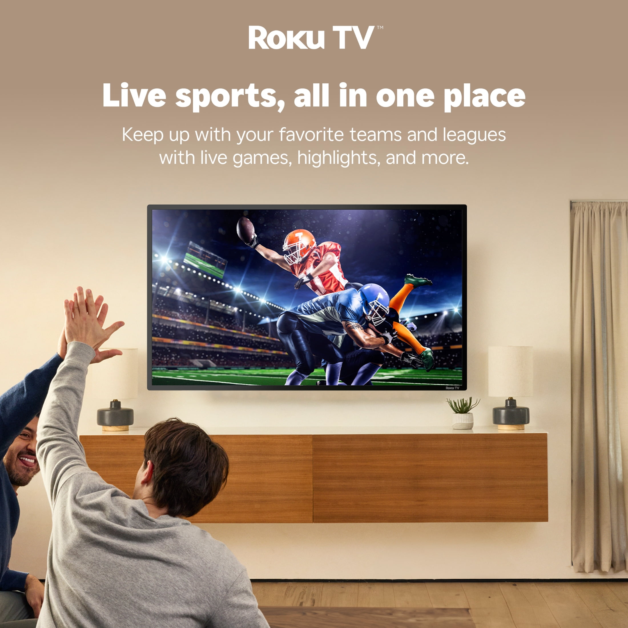 Hisense 58 in Class 4K UHD LED Roku Smart TV (R6 Series, 58 in) a6t52